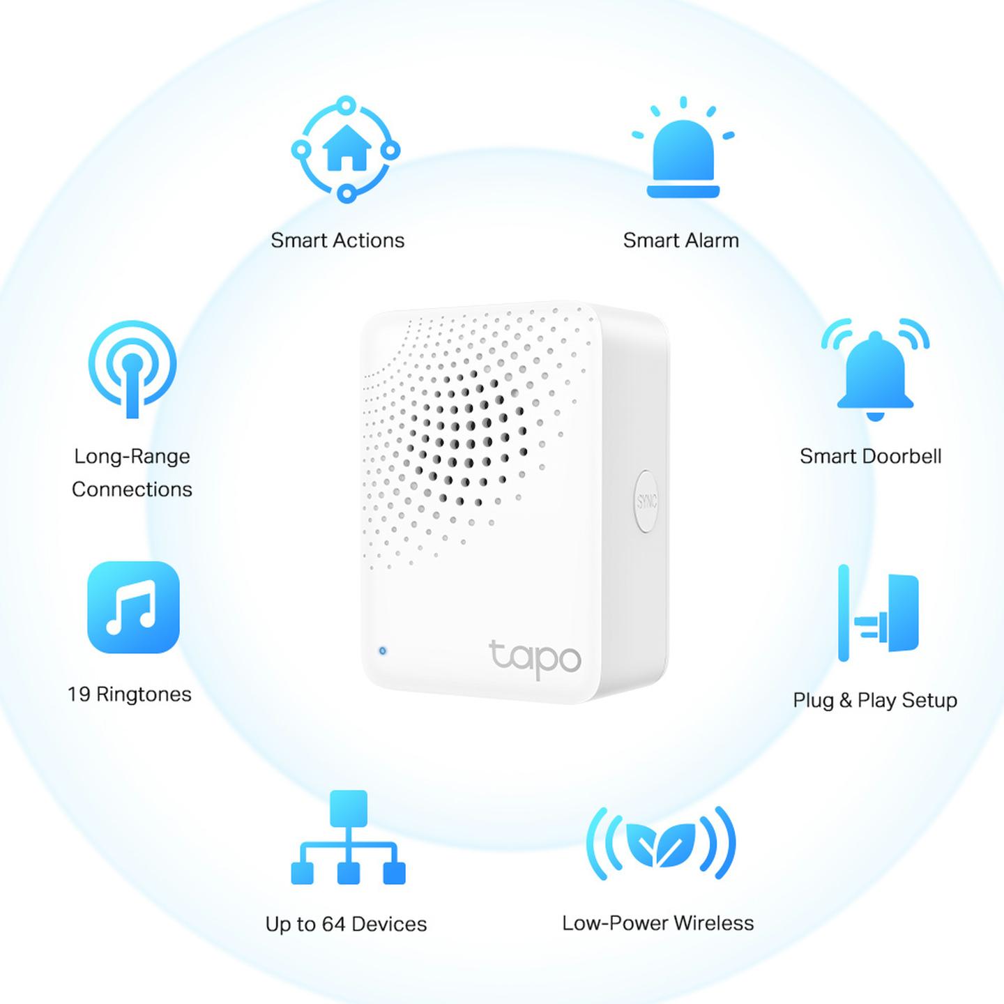 TP-LINK Tapo Smart Hub  with Chime WIFI