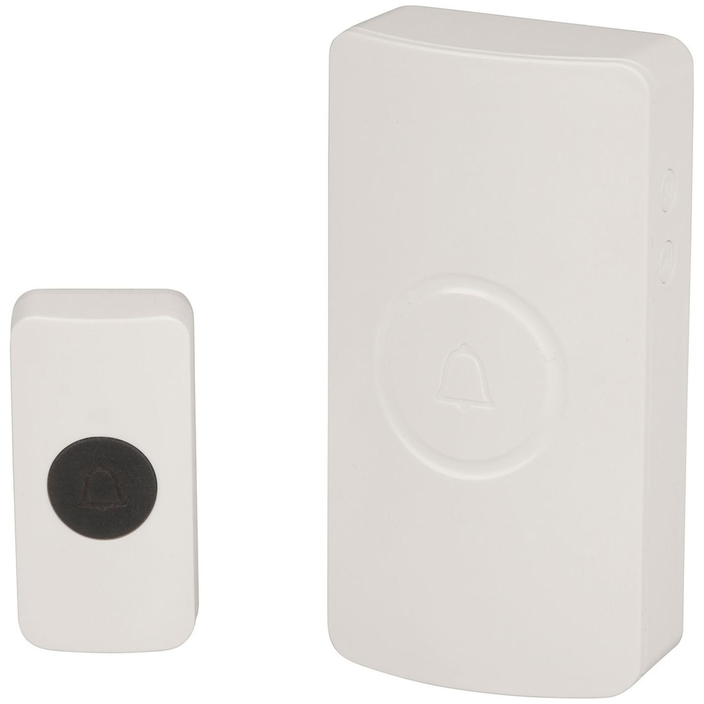 Battery Operated Wireless Doorbell with 38 Melodies