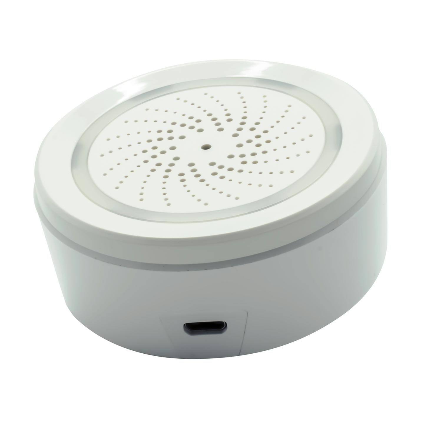 Smart Wi-Fi Temp and Humidity Sensor/Alarm - Smart Life Compatible