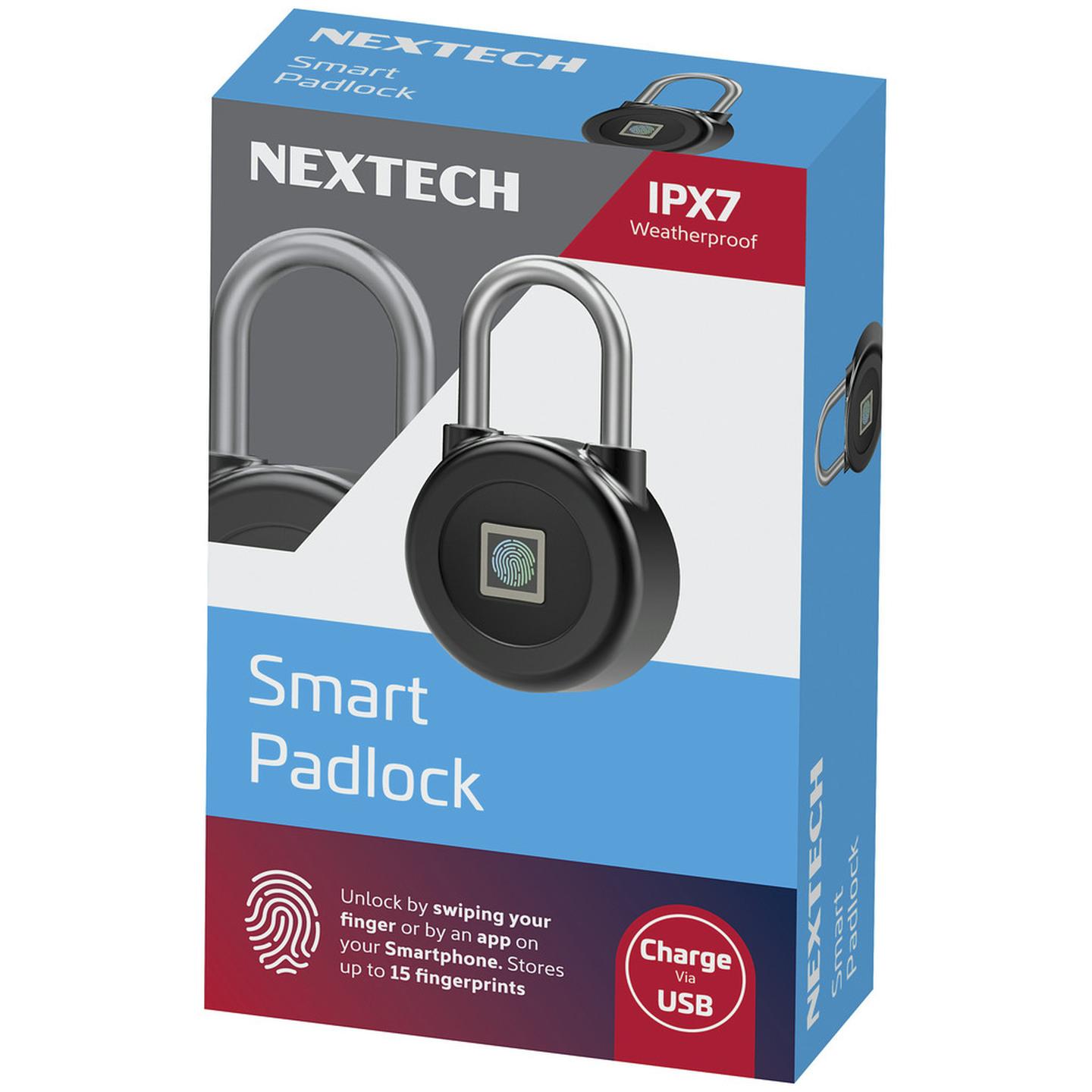Bluetooth Controlled Padlock with Fingerprint Scanner