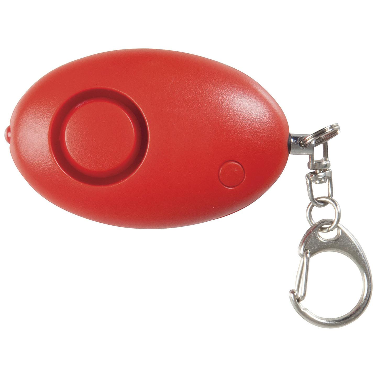 100DB Red Mini Personal Alarm With Torch