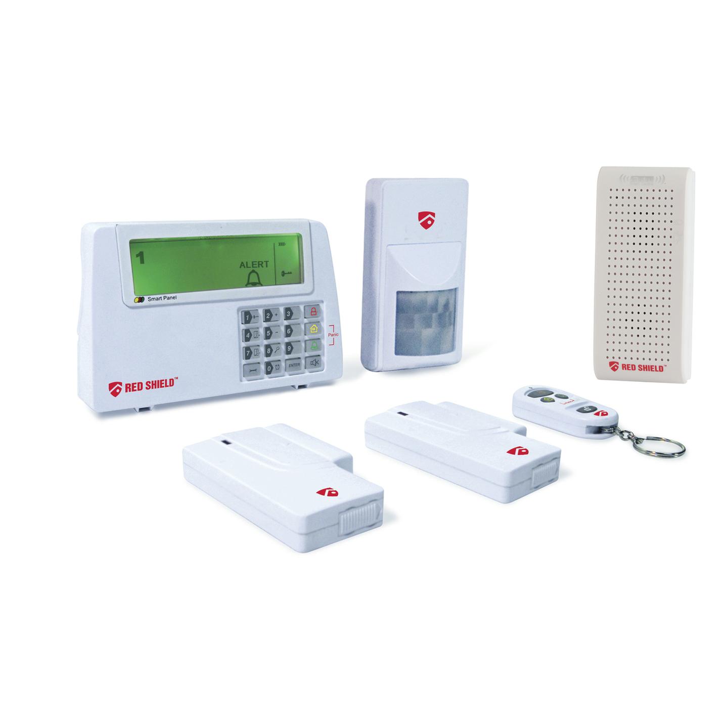 8 Zone Wireless Alarm Kit with GSM Dialler