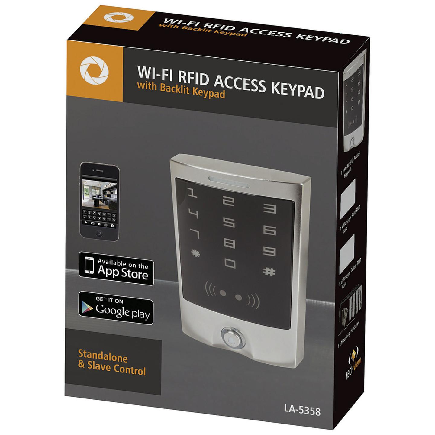 Wi-Fi RFID Access Keypad