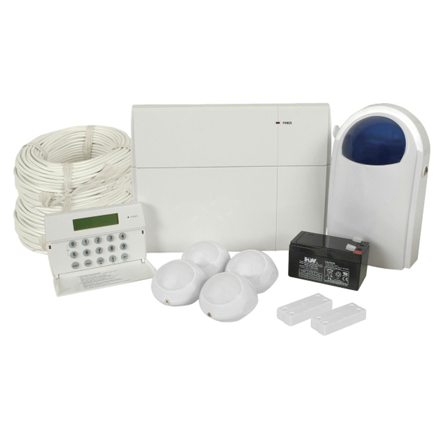 10 Zone Alarm Panel with LCD Controller