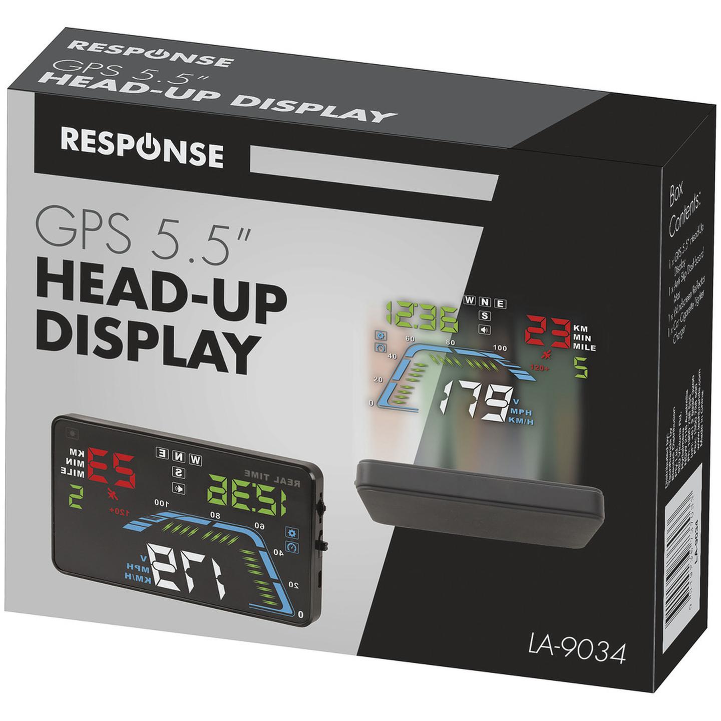 Multifunction 5.5 GPS Head-Up Display