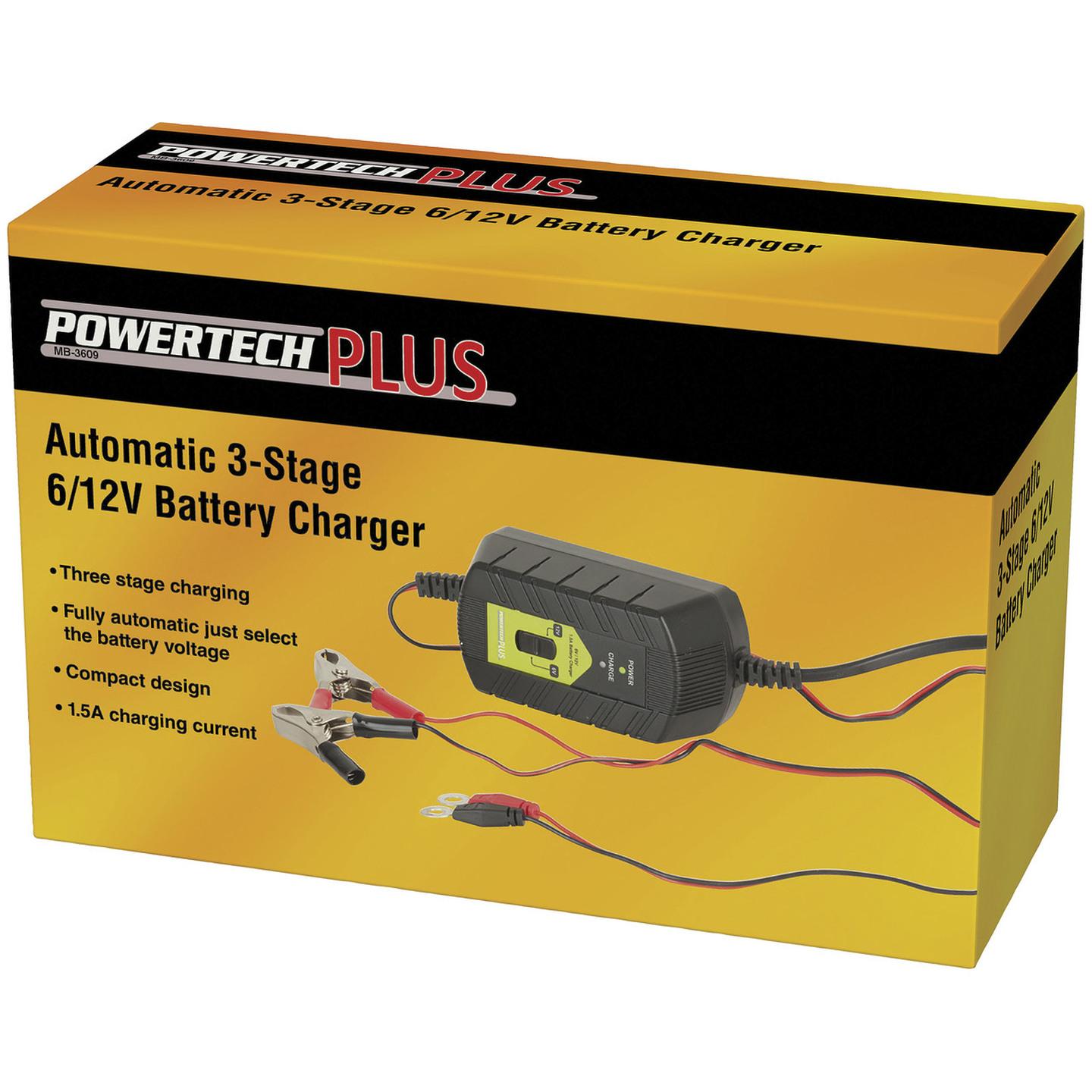3 Stage 6/12 Battery Charger