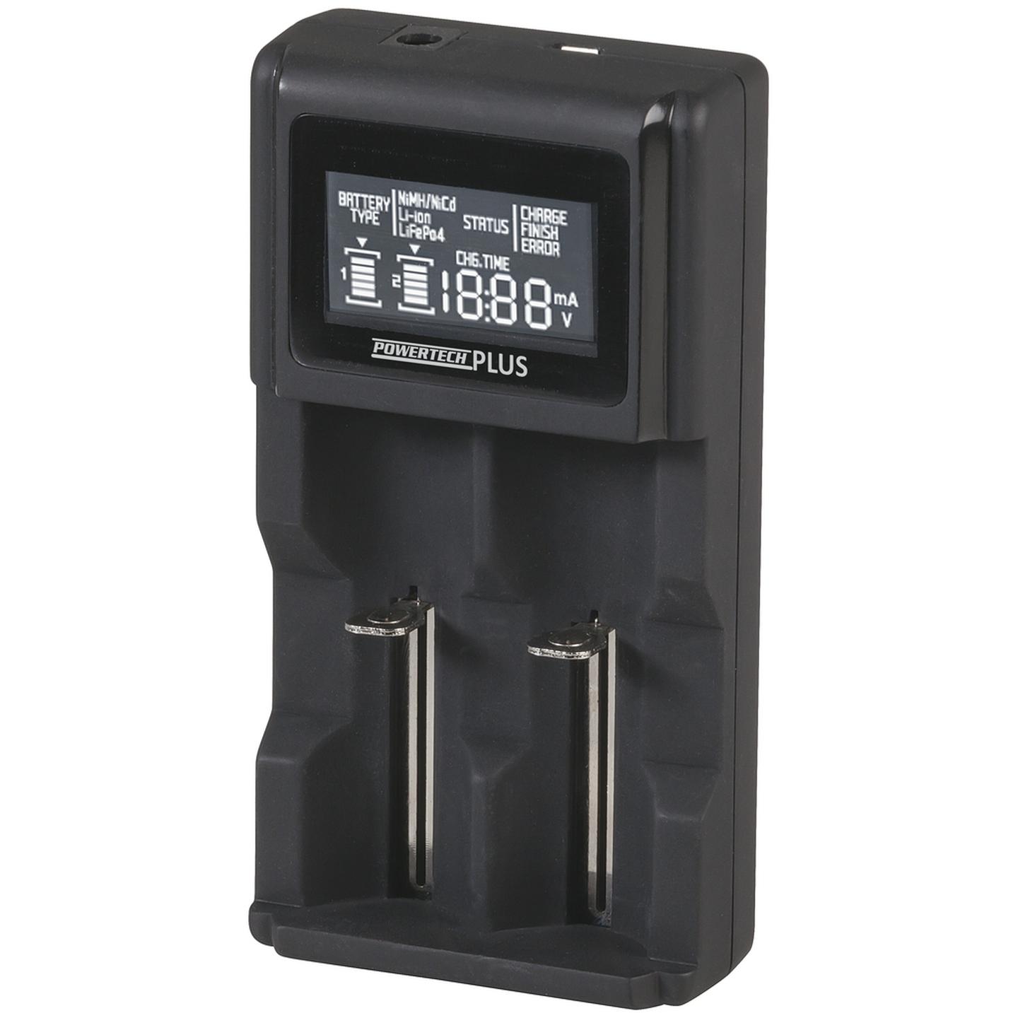 Dual-Channel Li-ion / Ni-MH Battery Charger