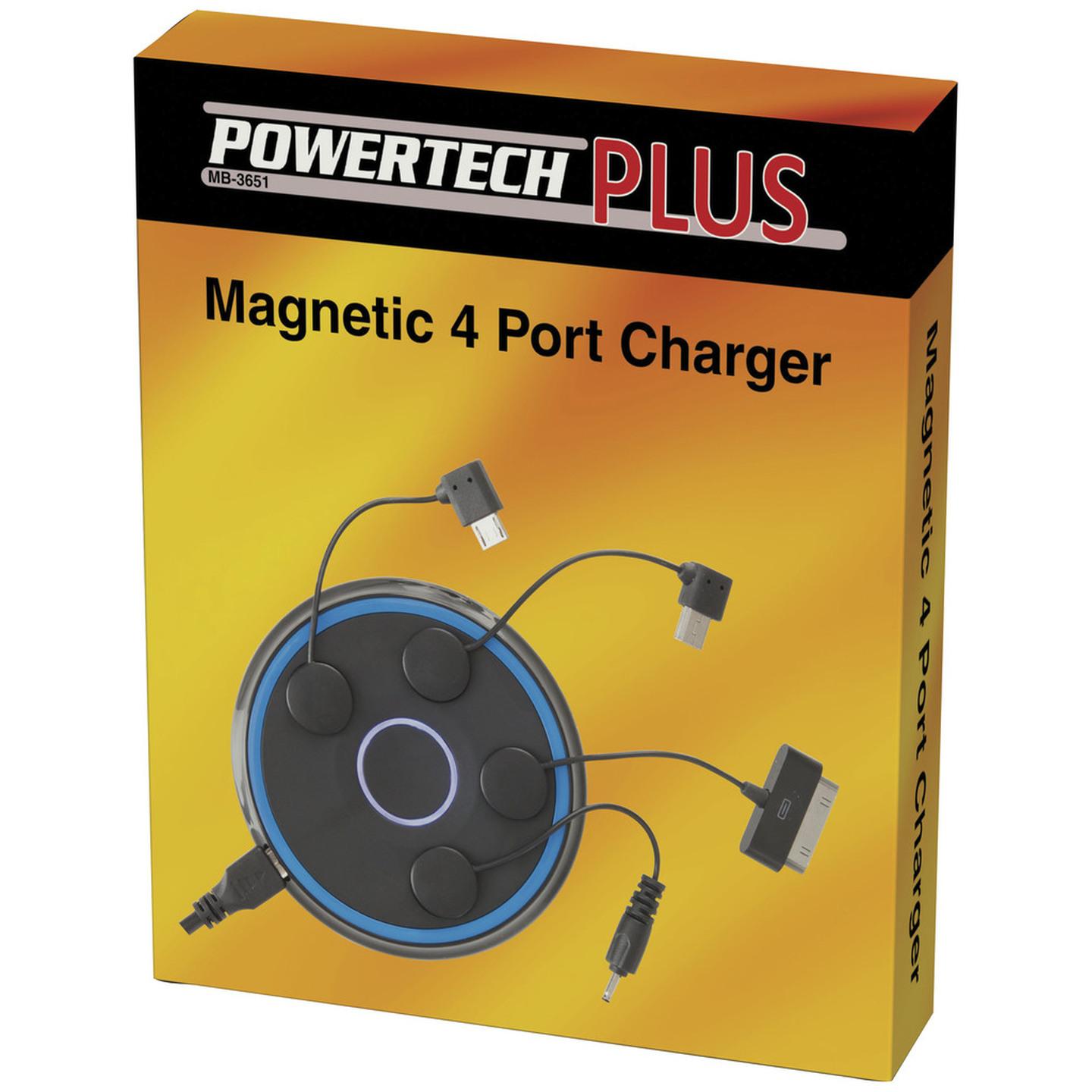 4-in-1 Magnetic Charging Hub