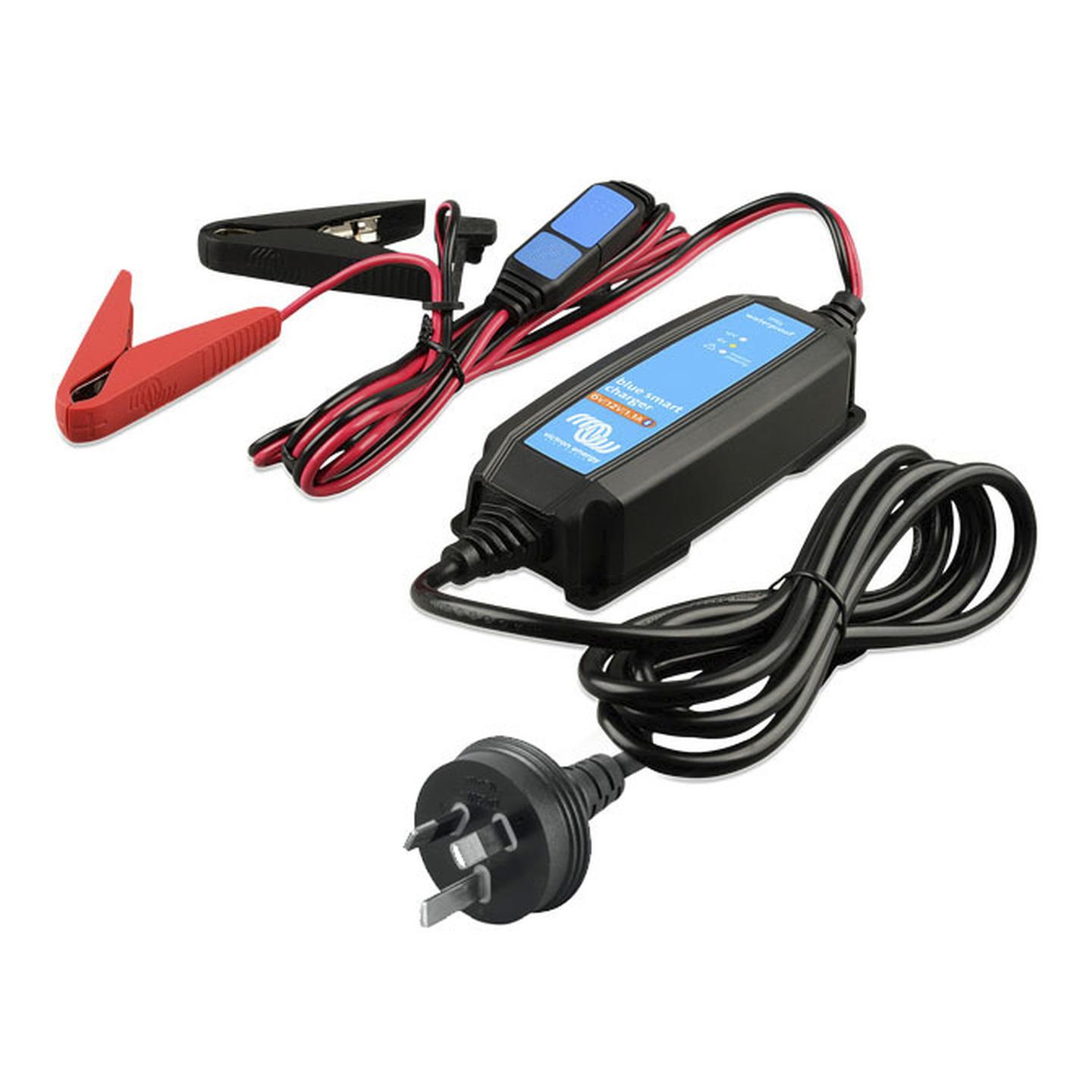 Victron Automotive IP65 Battery Charger 6V/12V-1.1A with DC connector