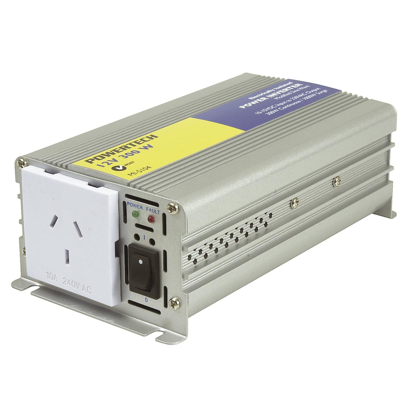 300W 1000W Surge 12VDC to 230VAC Electrically Isolated Inverter