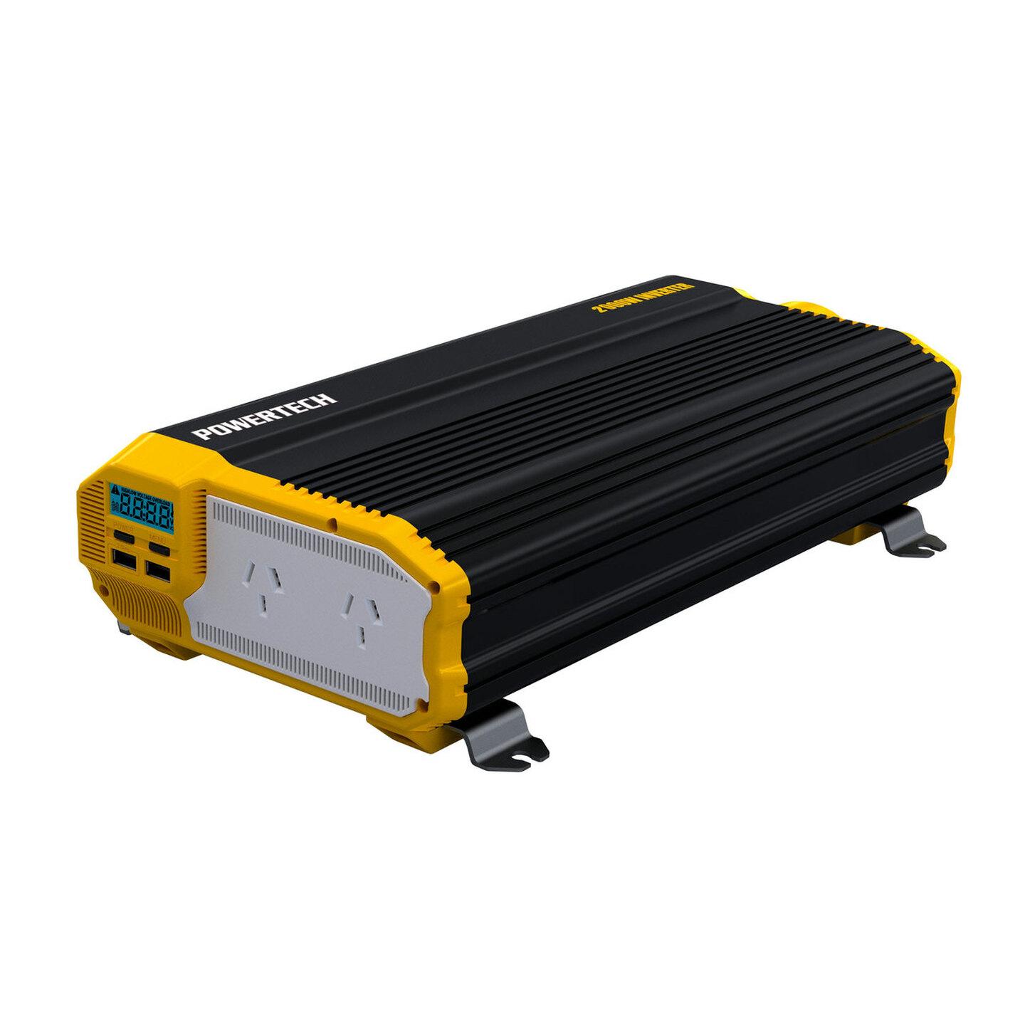 2000W 4000W 12VDC to 230VAC Modified Sinewave Inverter with 2X2.1USB and LCD Display