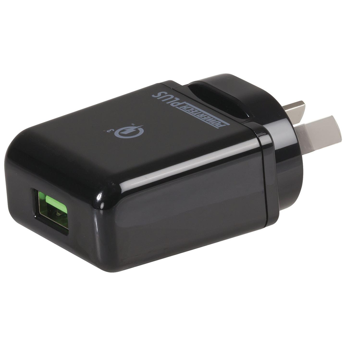 3A Quick Charge 3.0 USB Mains Power Adaptor
