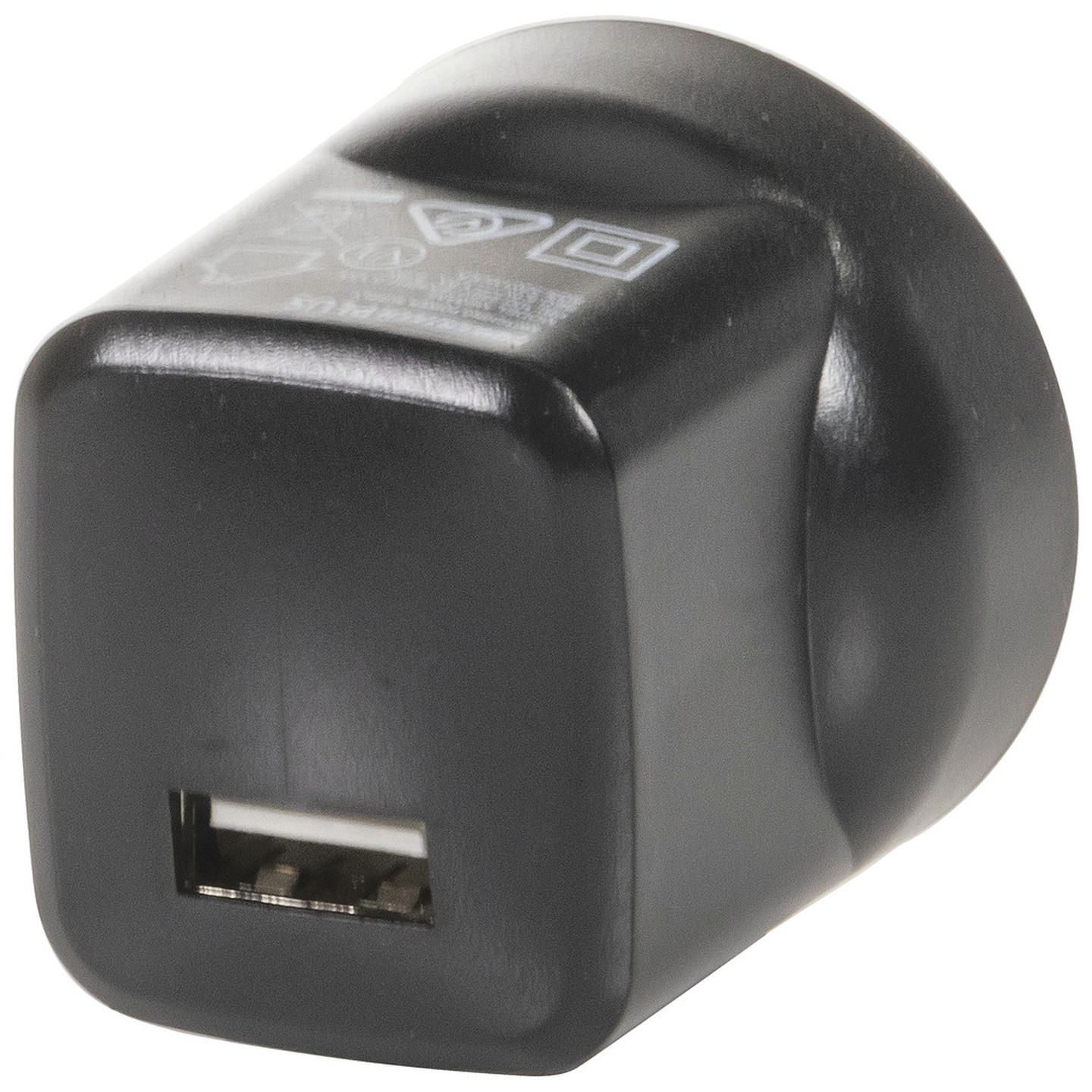 Mains USB Mini Power Adaptor - 1A