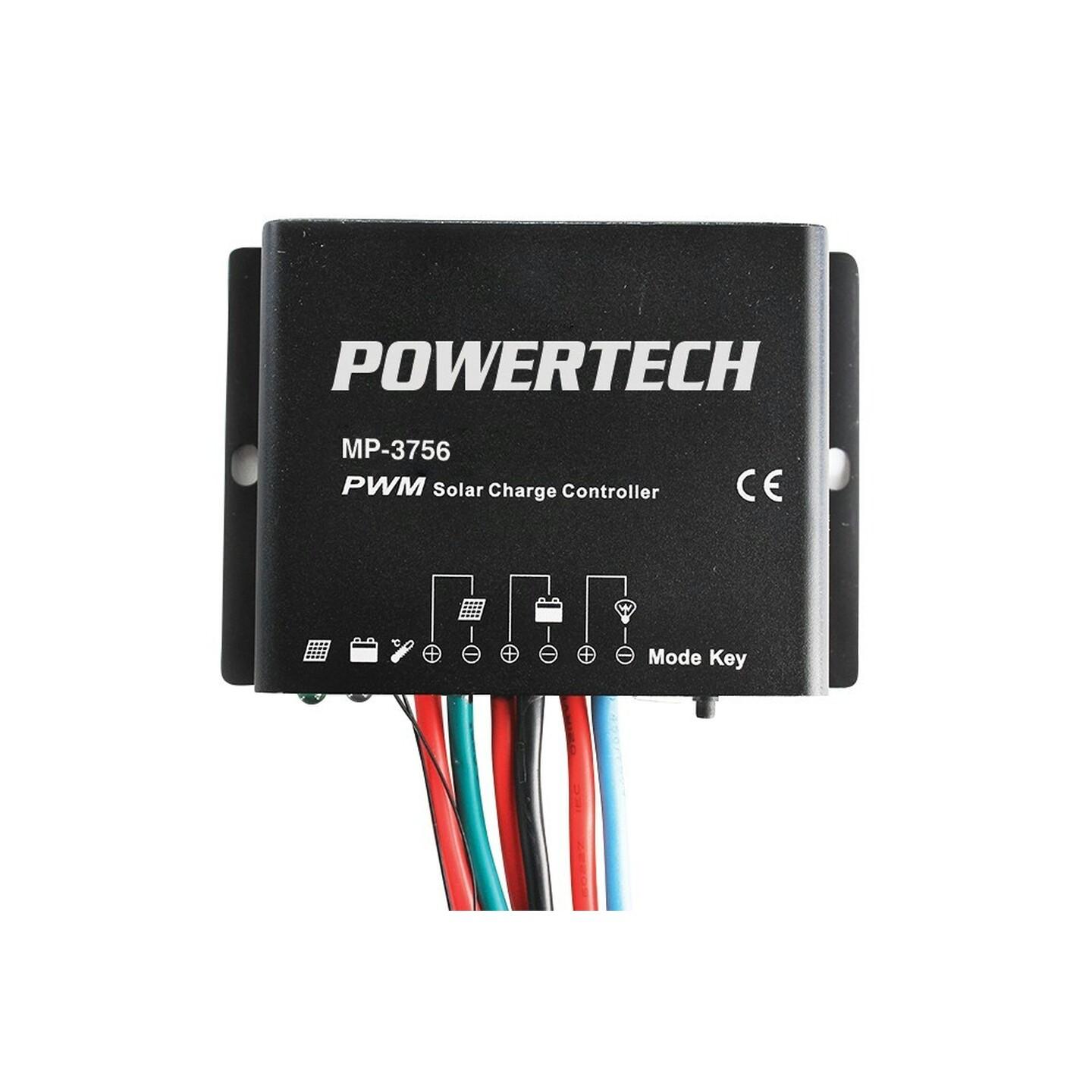 10A PWM Solar Charge Controller 12/24V with Timer Function IP67