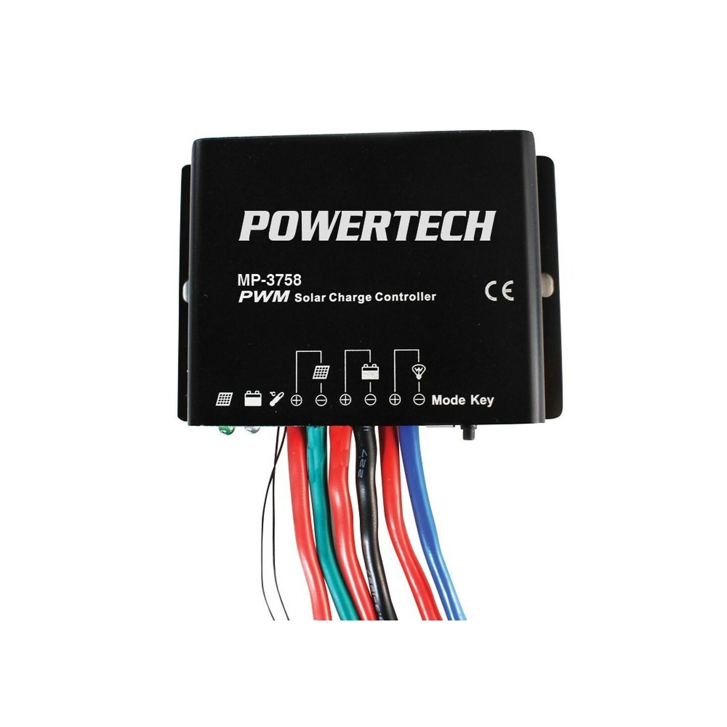 20A PWM Solar Charge Controller 12/24V with Timer Function IP67