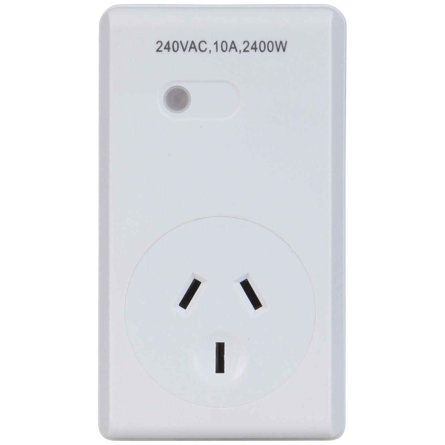Remote Controlled 3 Outlet Mains Controller 