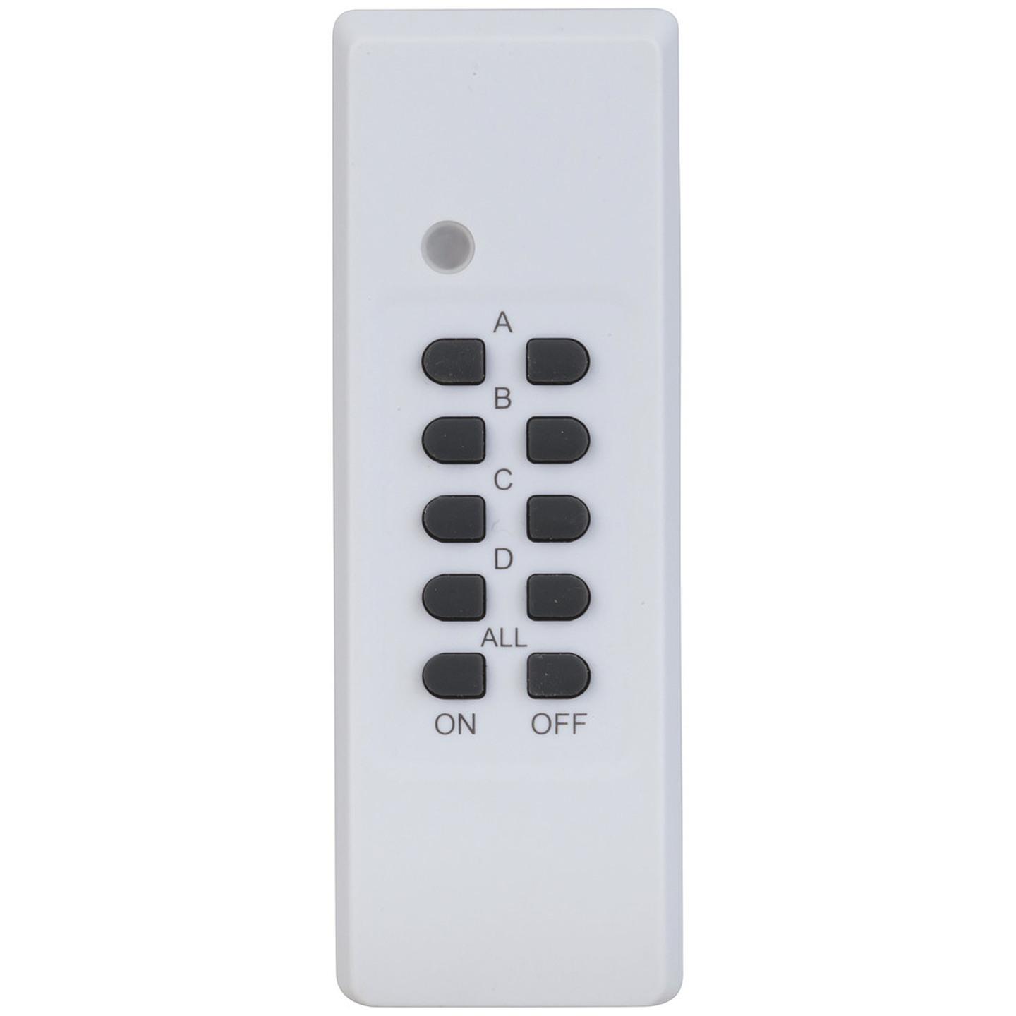Remote Controlled 3 Outlet Mains Controller 
