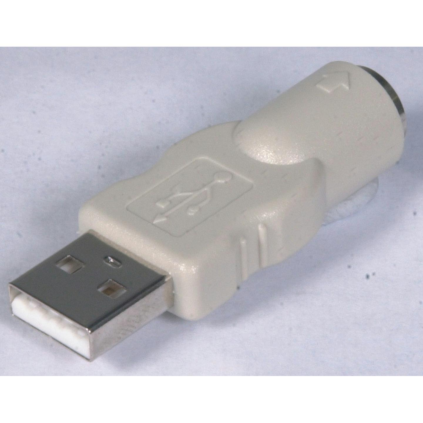 USB to PS2 Adaptor - USB Male - PS/2 Female