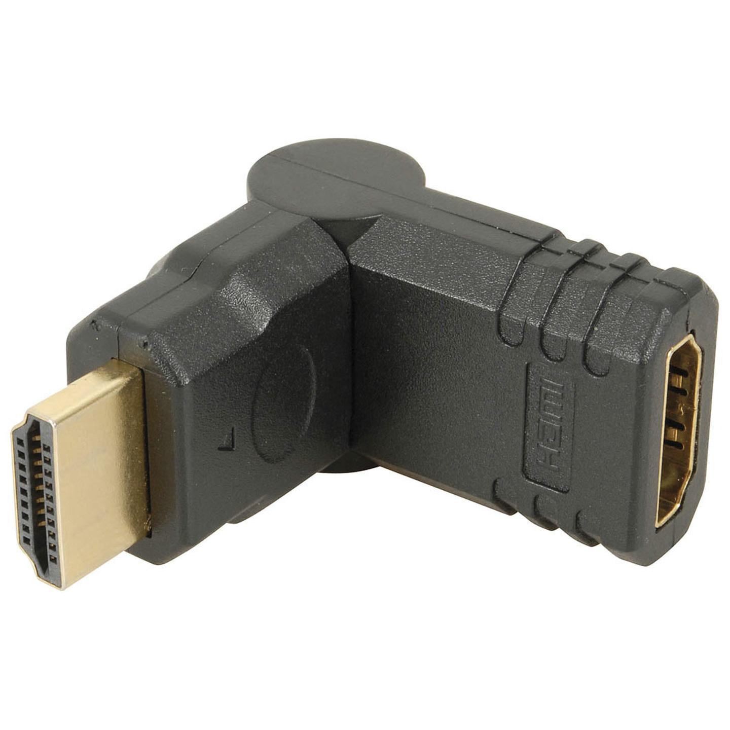 HDMI Plug to HDMI Socket Swivel Adaptor