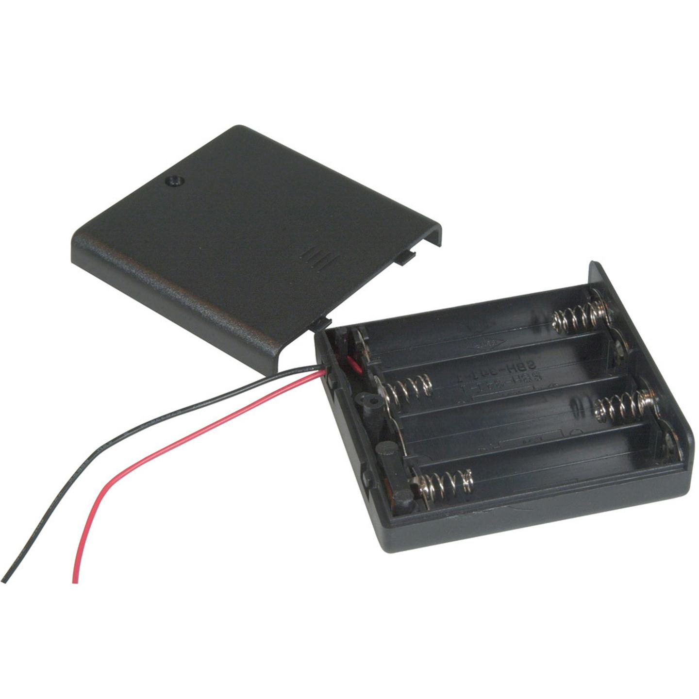 4AA Switched Battery Enclosure
