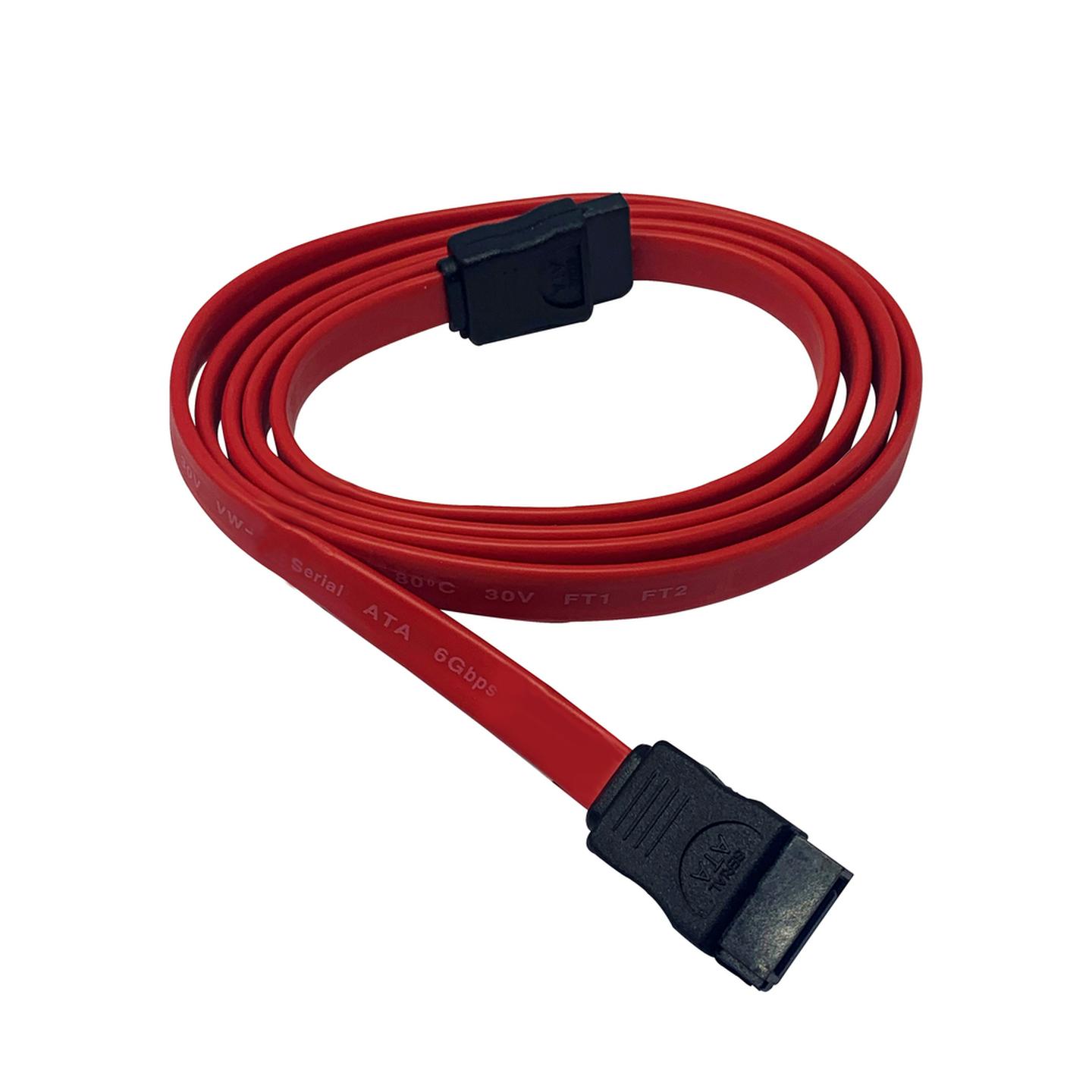 1m 7pin female to 7 pin female SATA Cable