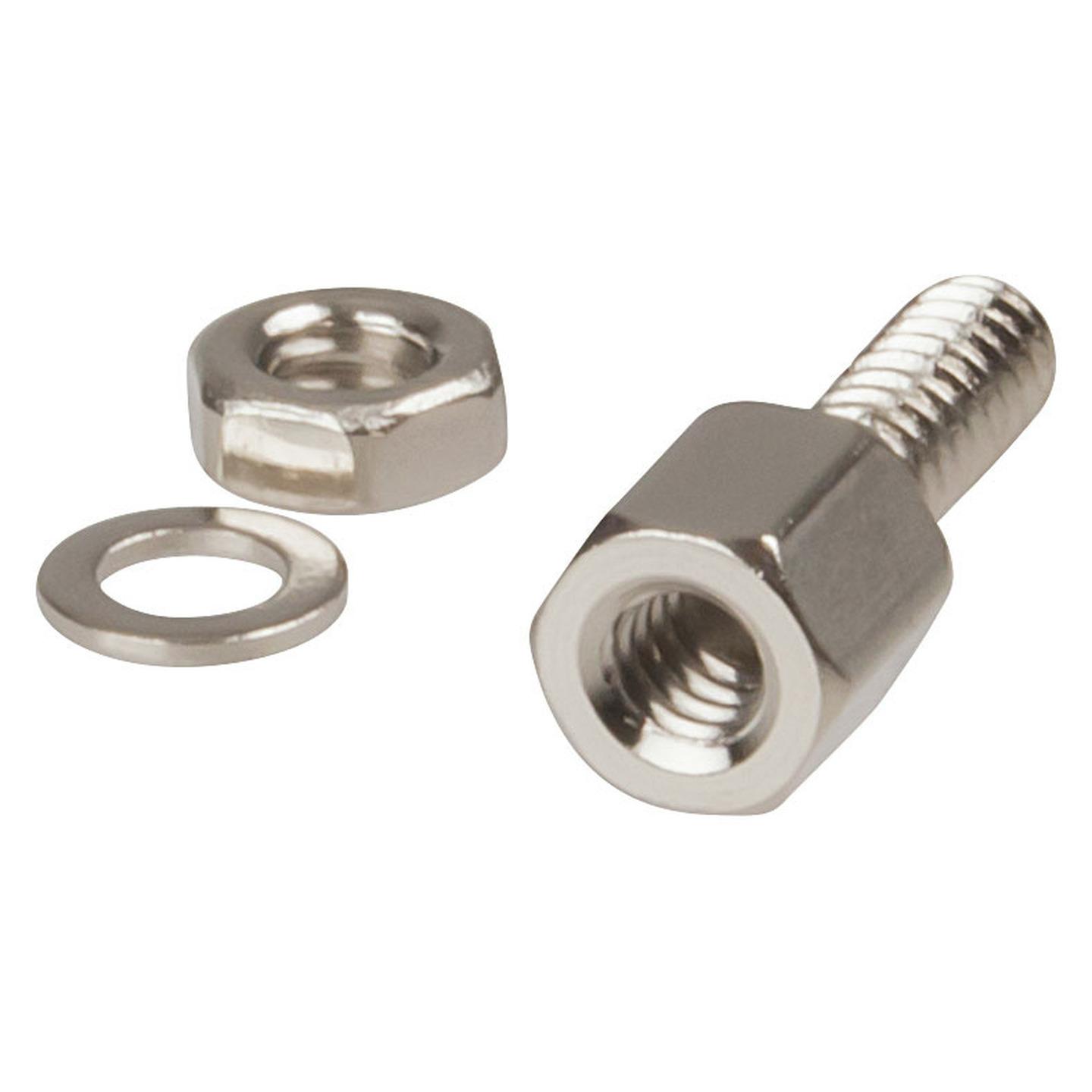 13mm Locking Nut Set for D Connectors - 2 Pack