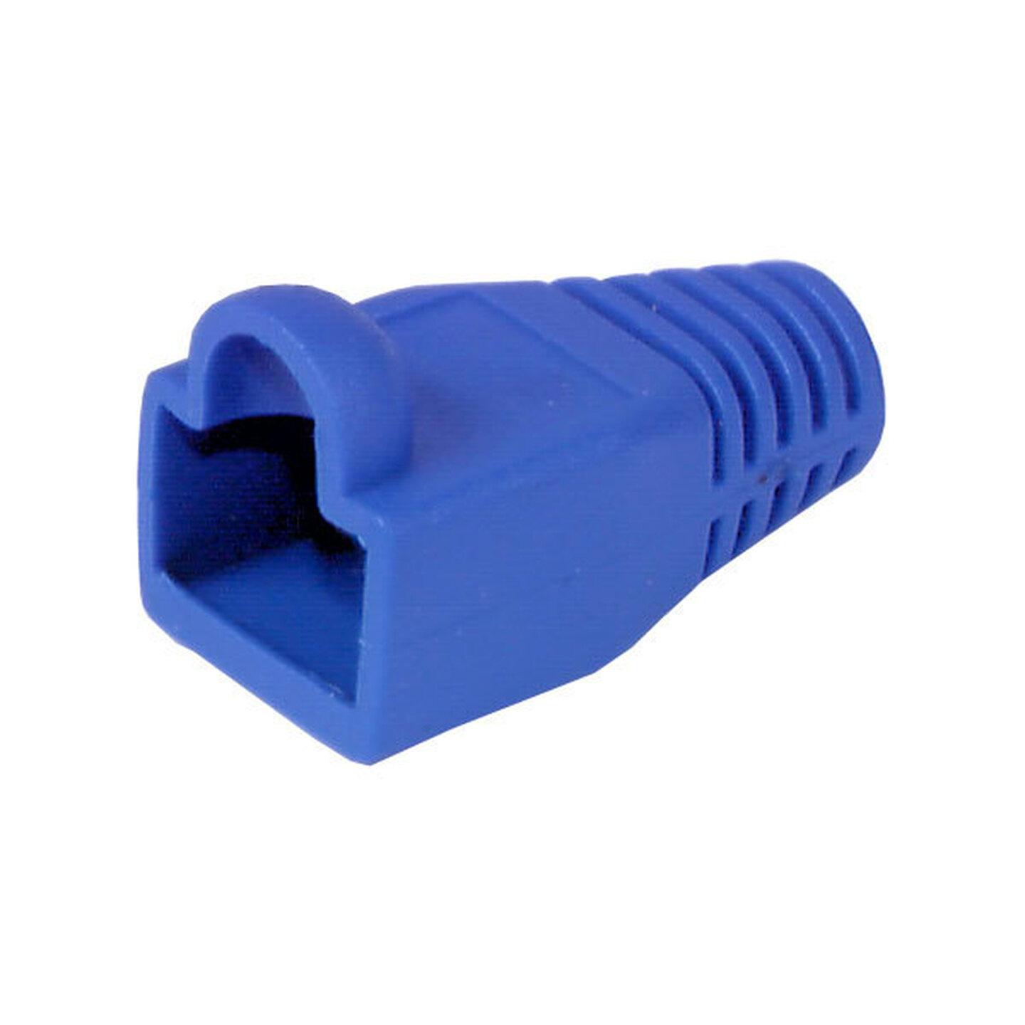 Blue RJ45 Boots - Pack of 50
