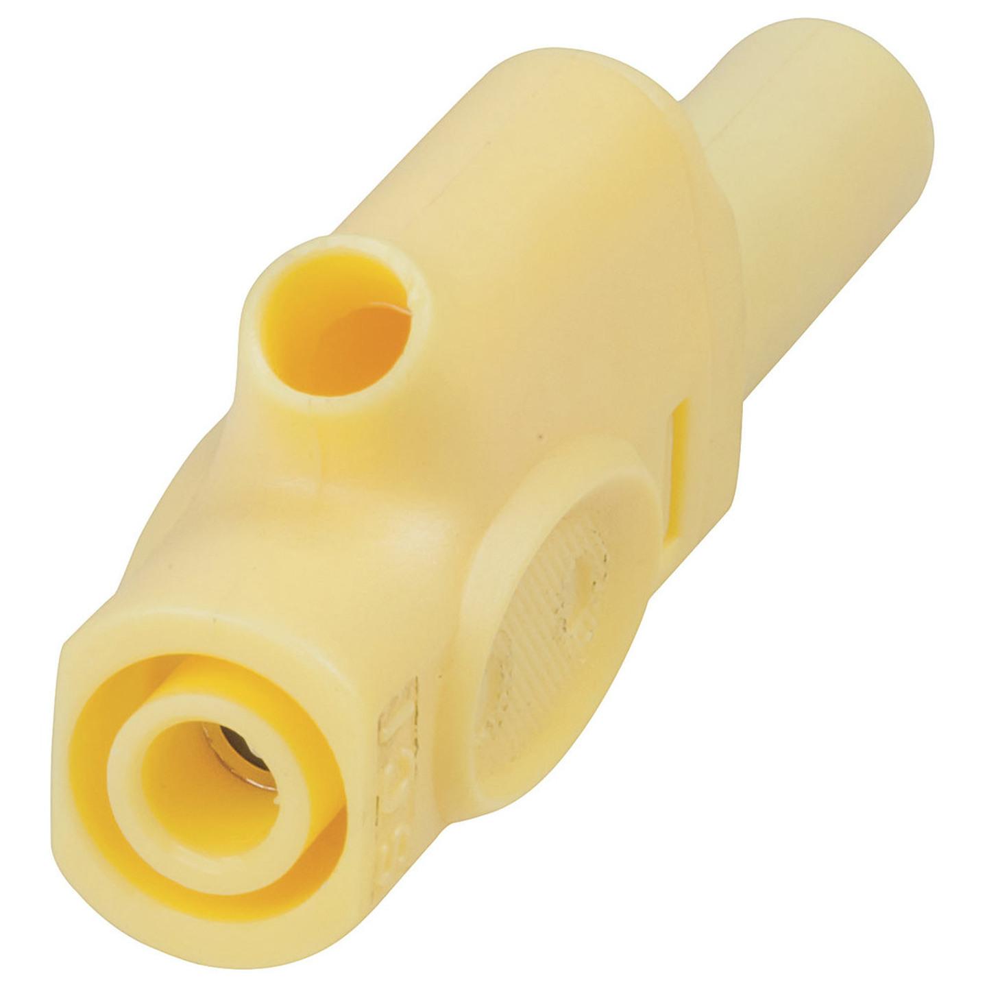4mm Insulated Banana Plugs Yellow