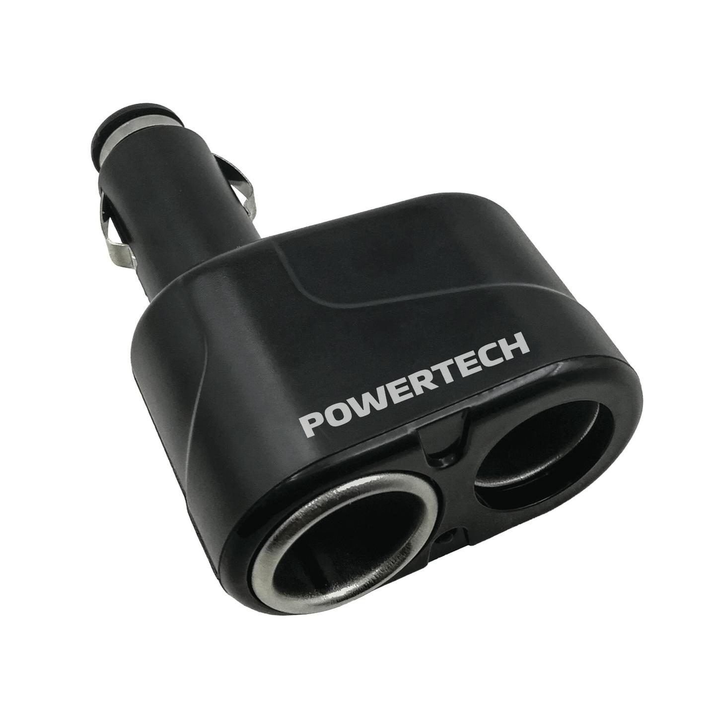 Cigarette Lighter Adaptor with Twin Socket