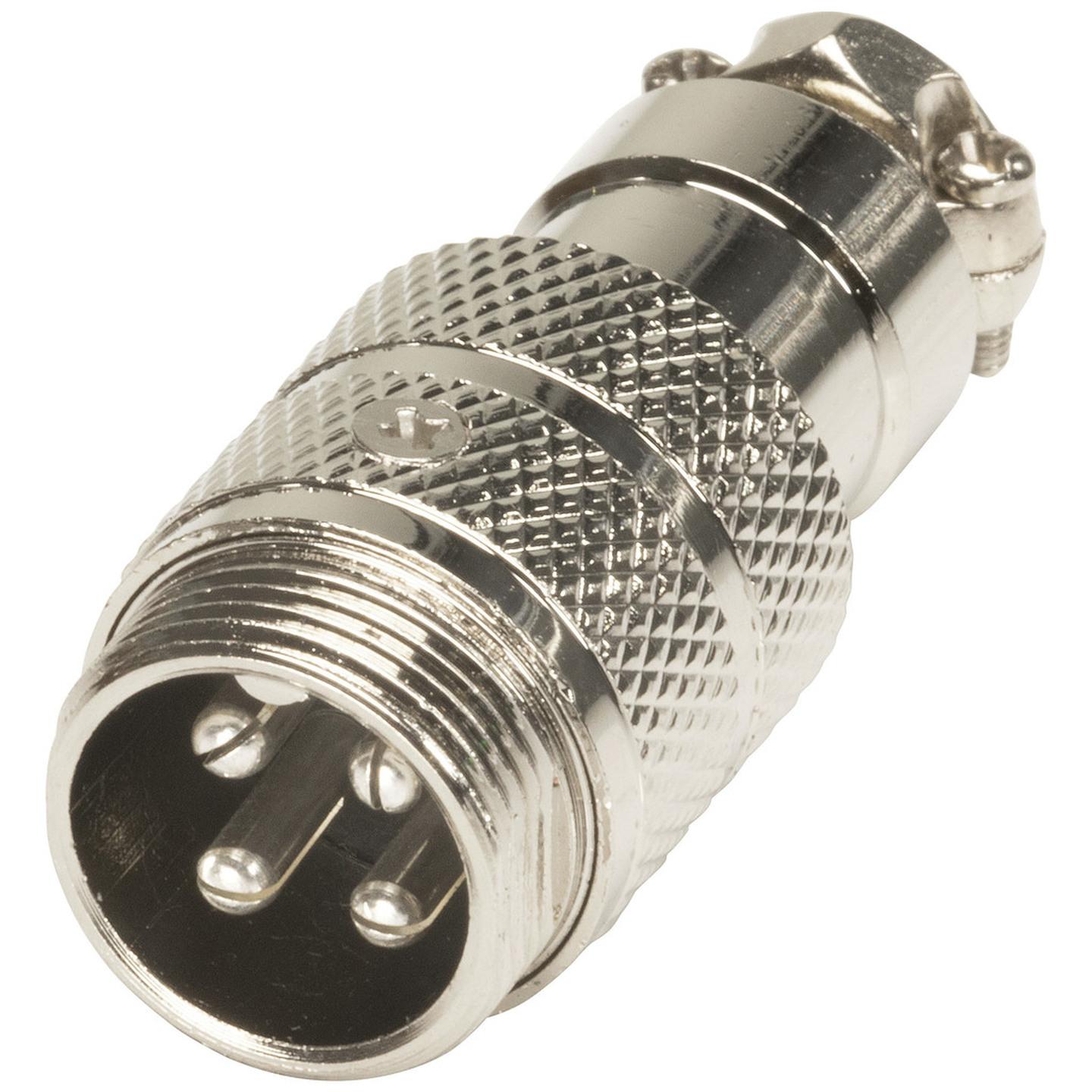 4 Pin Line Male Microphone Connector