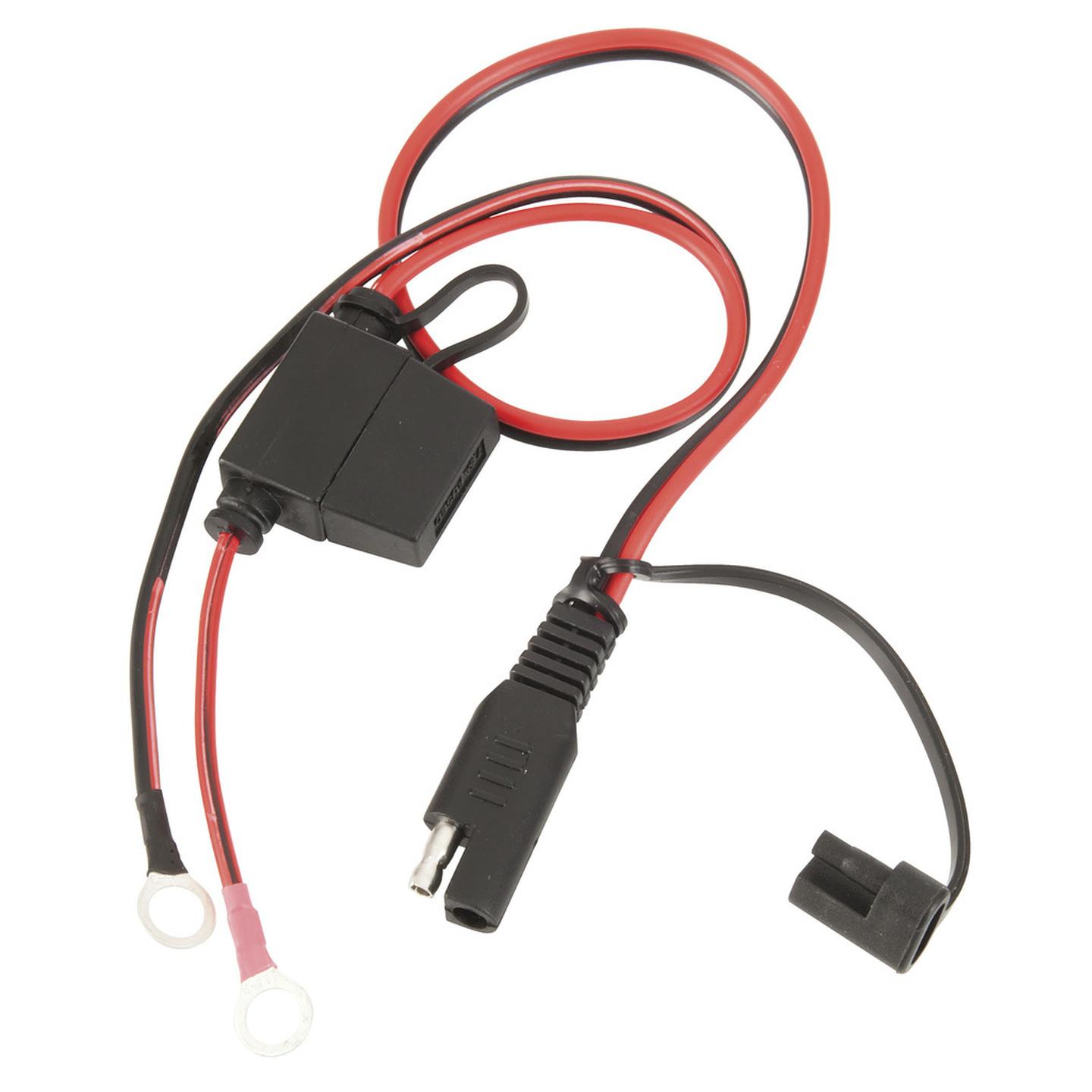SAE Plug to Battery Terminal Fused Cable