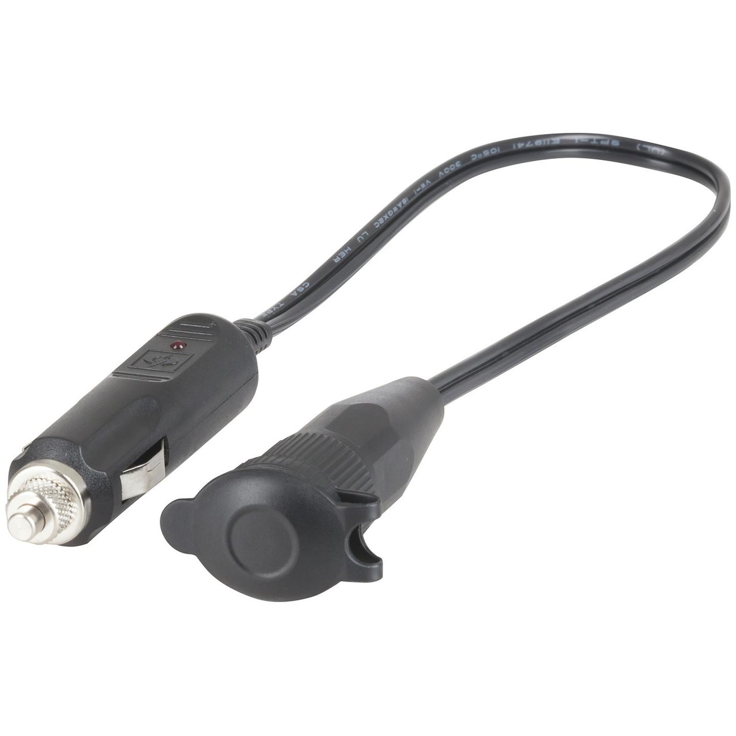 Cigarette Plug to Merit Socket Adaptor Cable