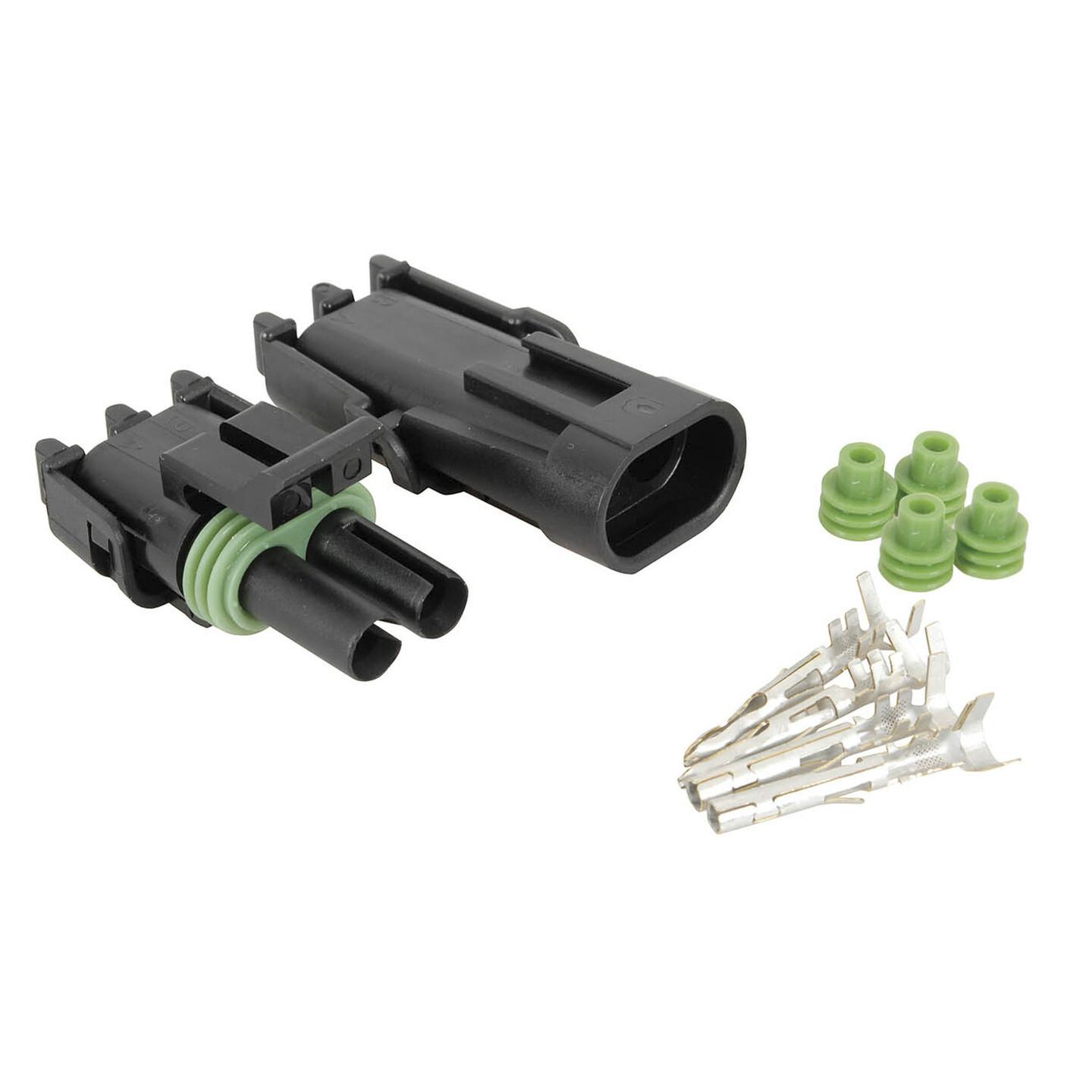 Automotive Waterproof JR Plug and Socket Set - 2 way