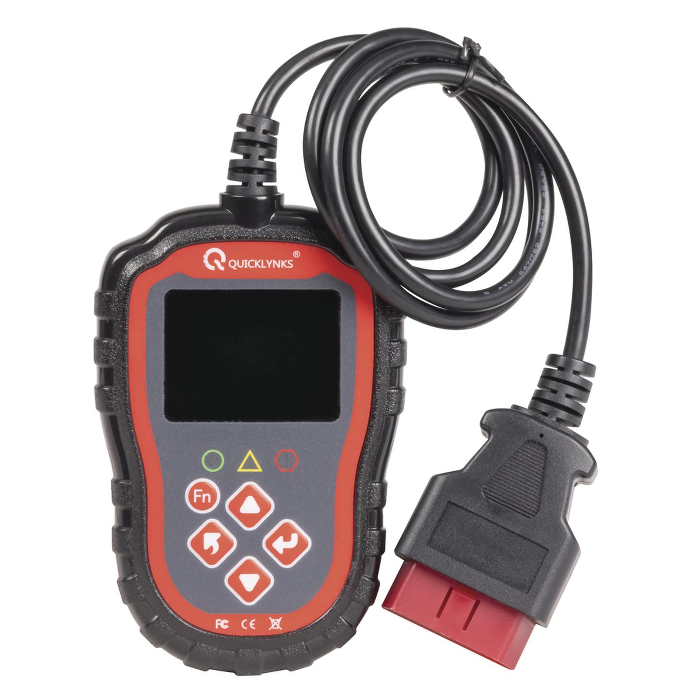 OBD-II Engine Code Reader/Diagnostic Tool with 2.4in LCD
