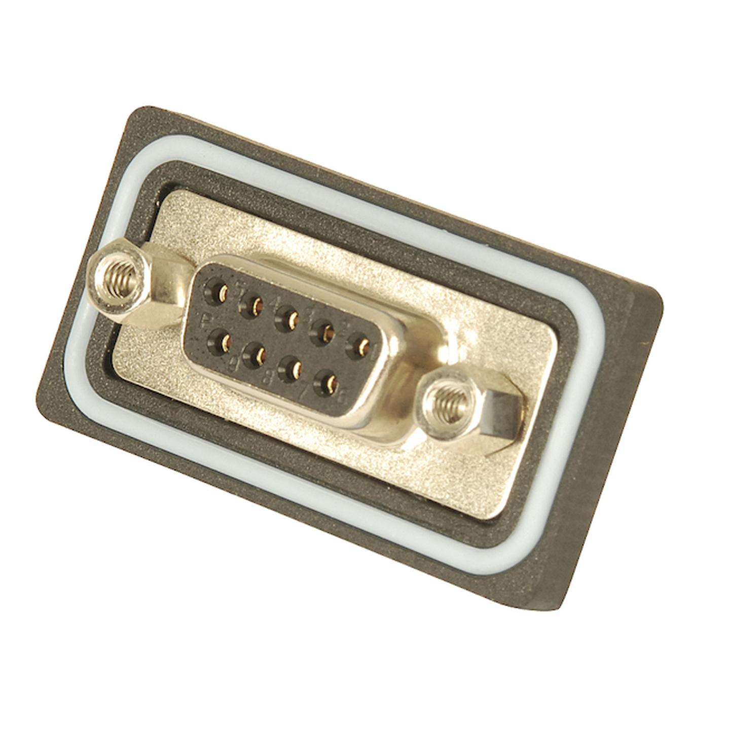9 Pin IP67 D-Sub Socket Connector