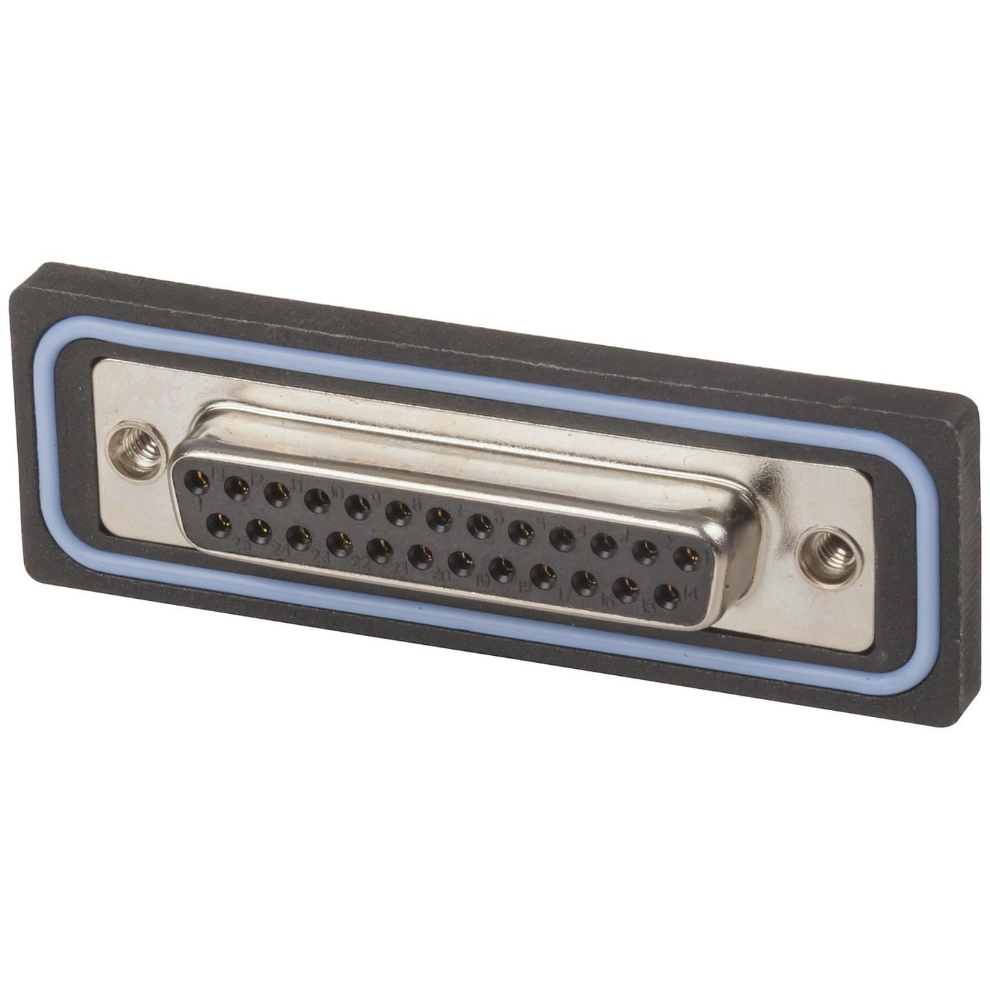 25 Pin IP67 D-Sub Socket Connector