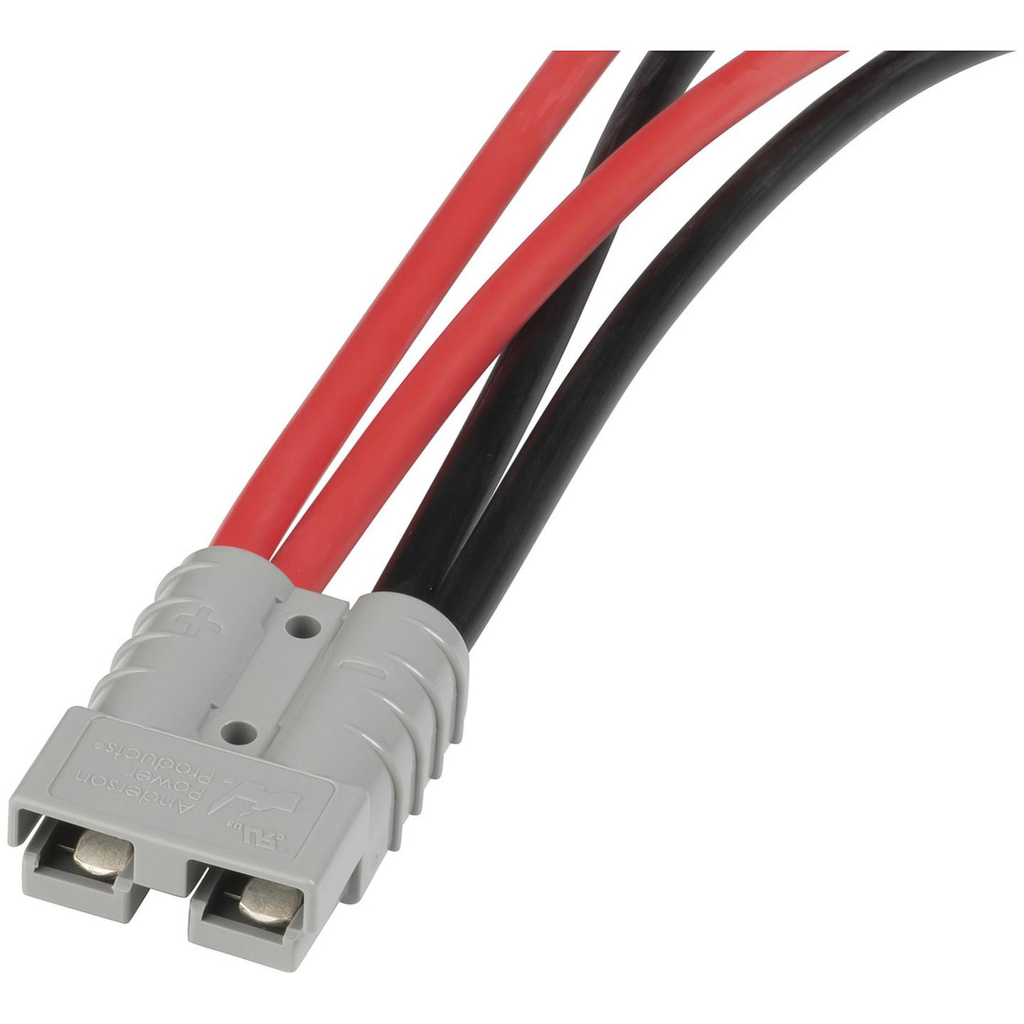 High Current Connector Piggyback Cable 50A 8G R&B
