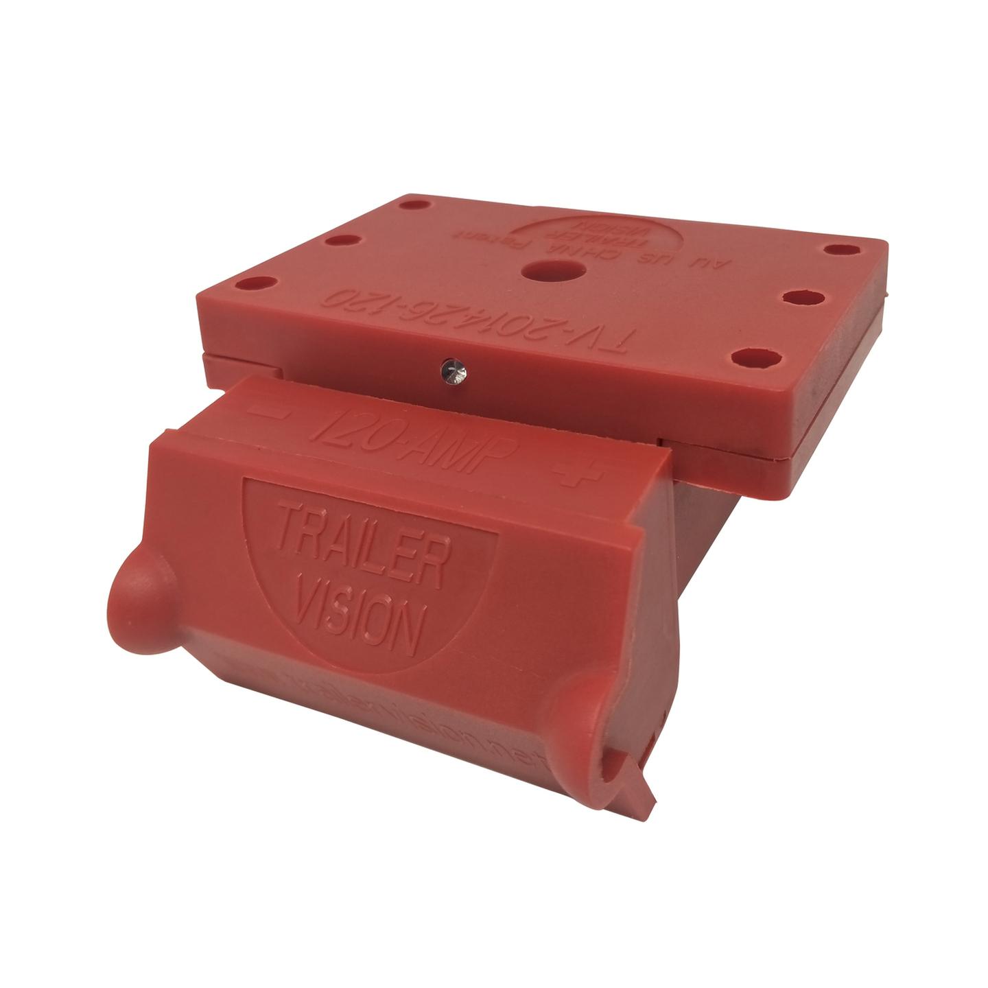 120A Chassis Mount Anderson Adaptor Red