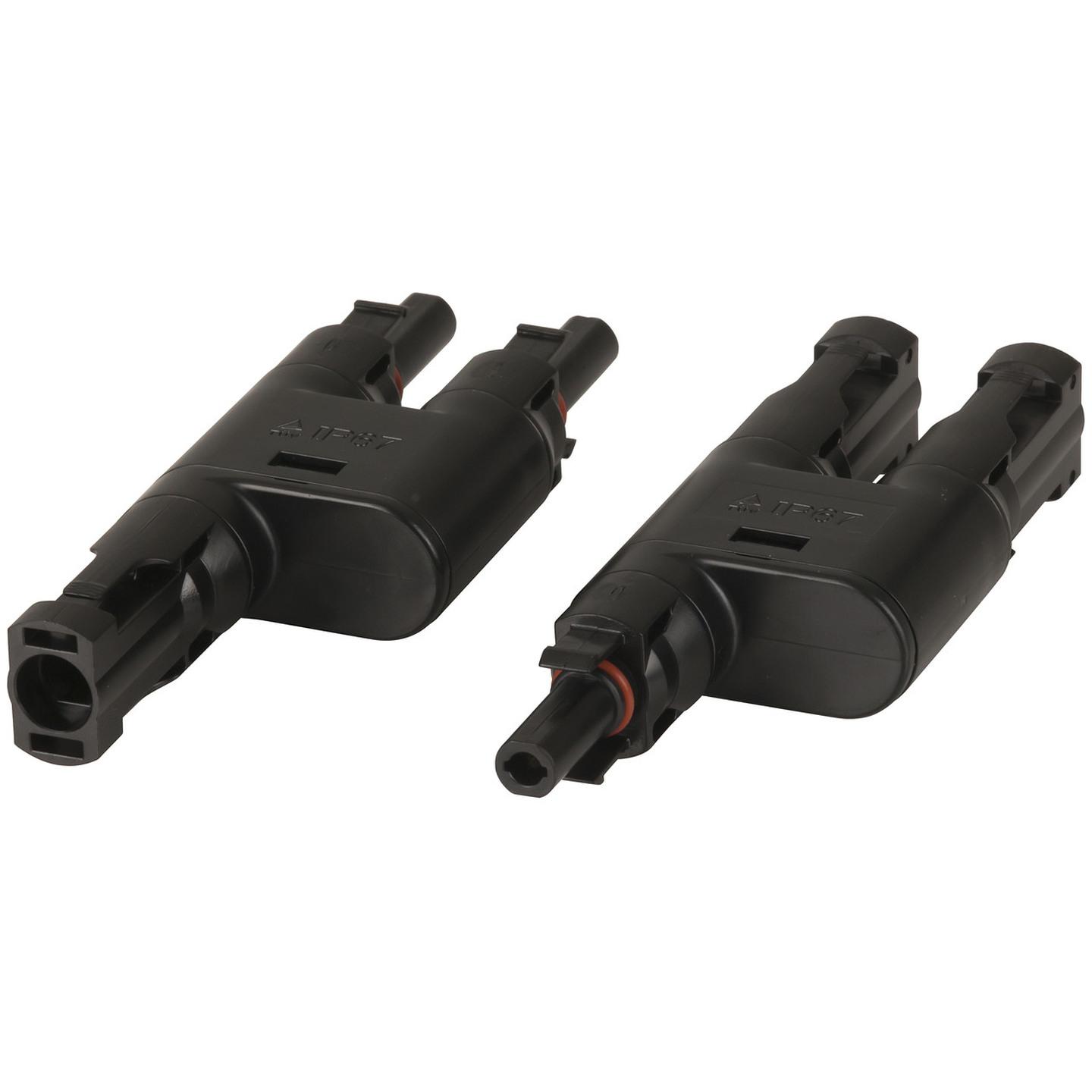 PV Style Self Locking Branch Connectors - Pair