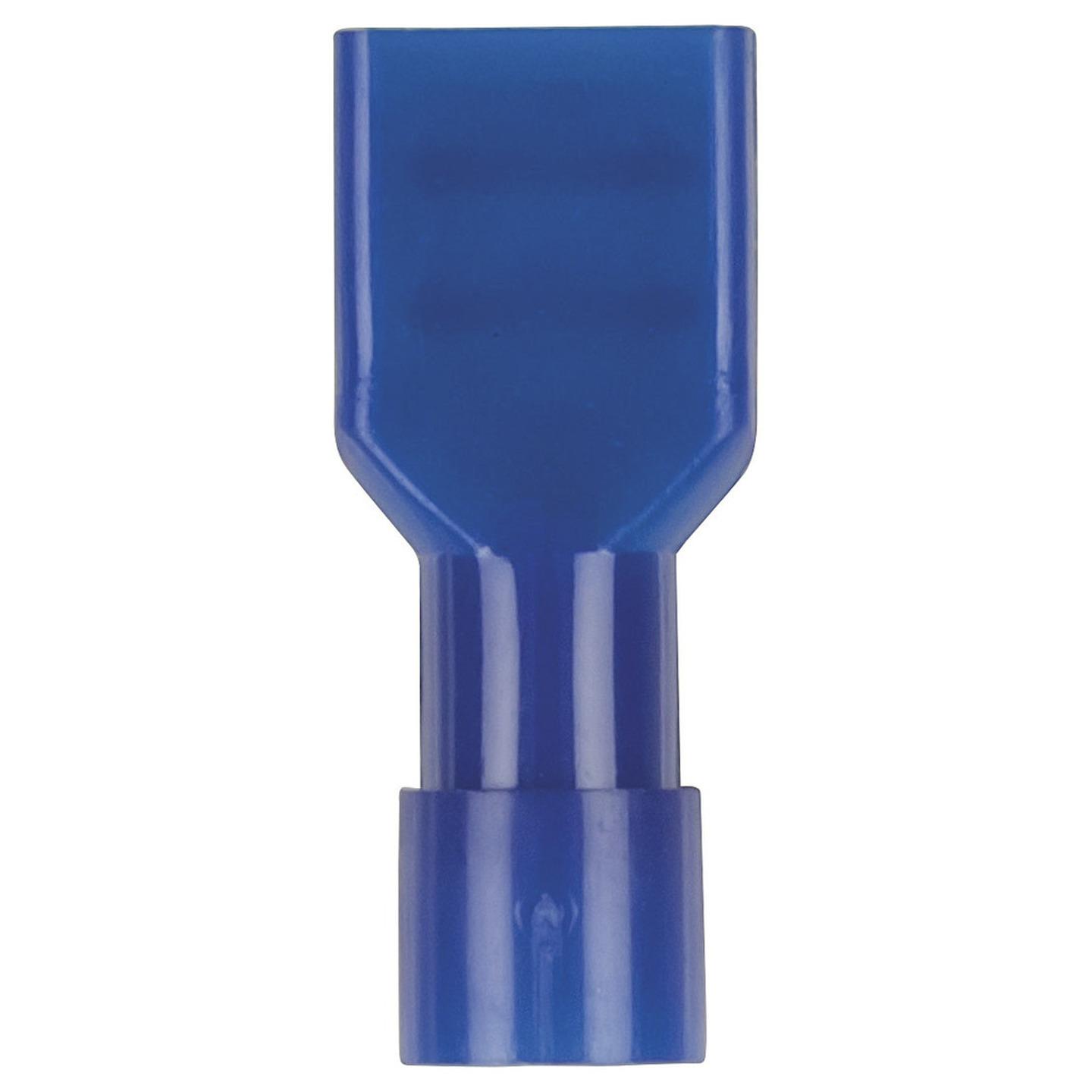 Fully Insulated Female Spade - Blue - Pack of 8