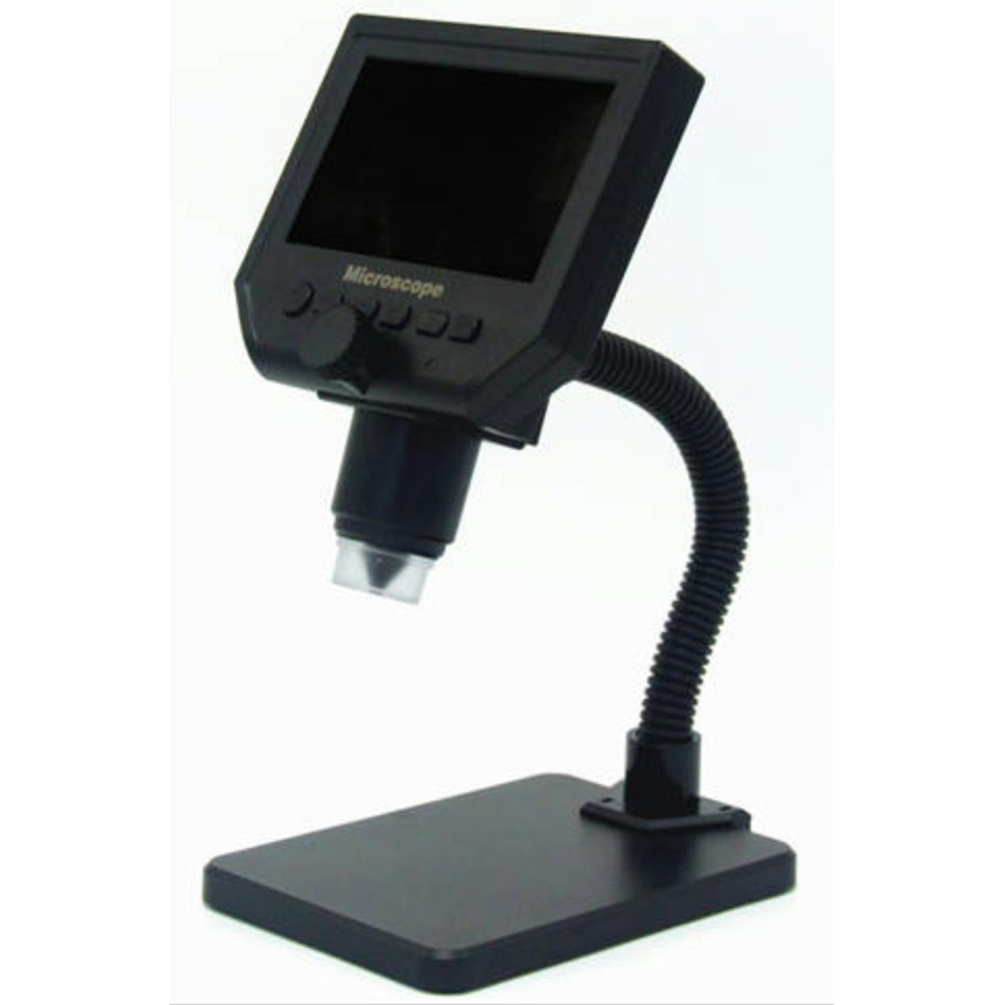 720P Digital Microscope with 4.3 Inch HD Screen and 3.6MP CCD Sensor