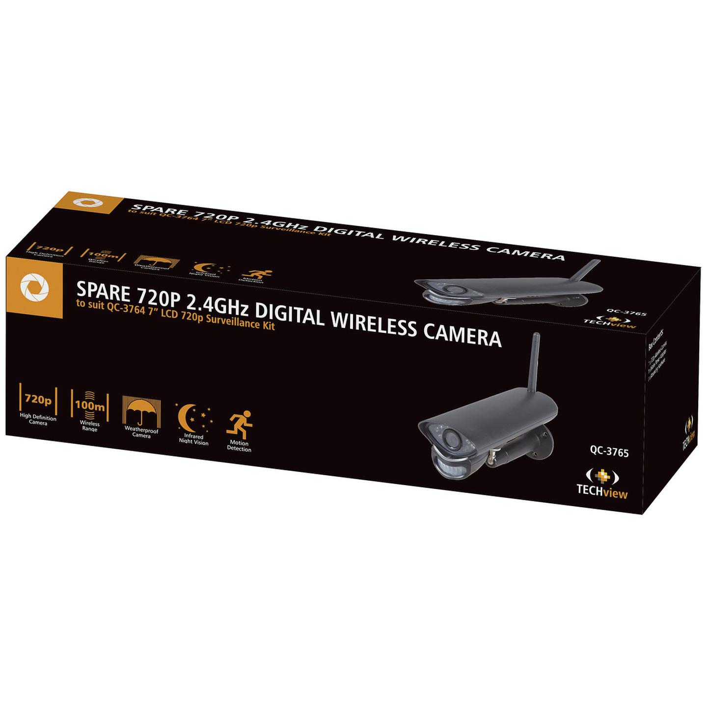 720p Wireless Camera to Suit QC-3764