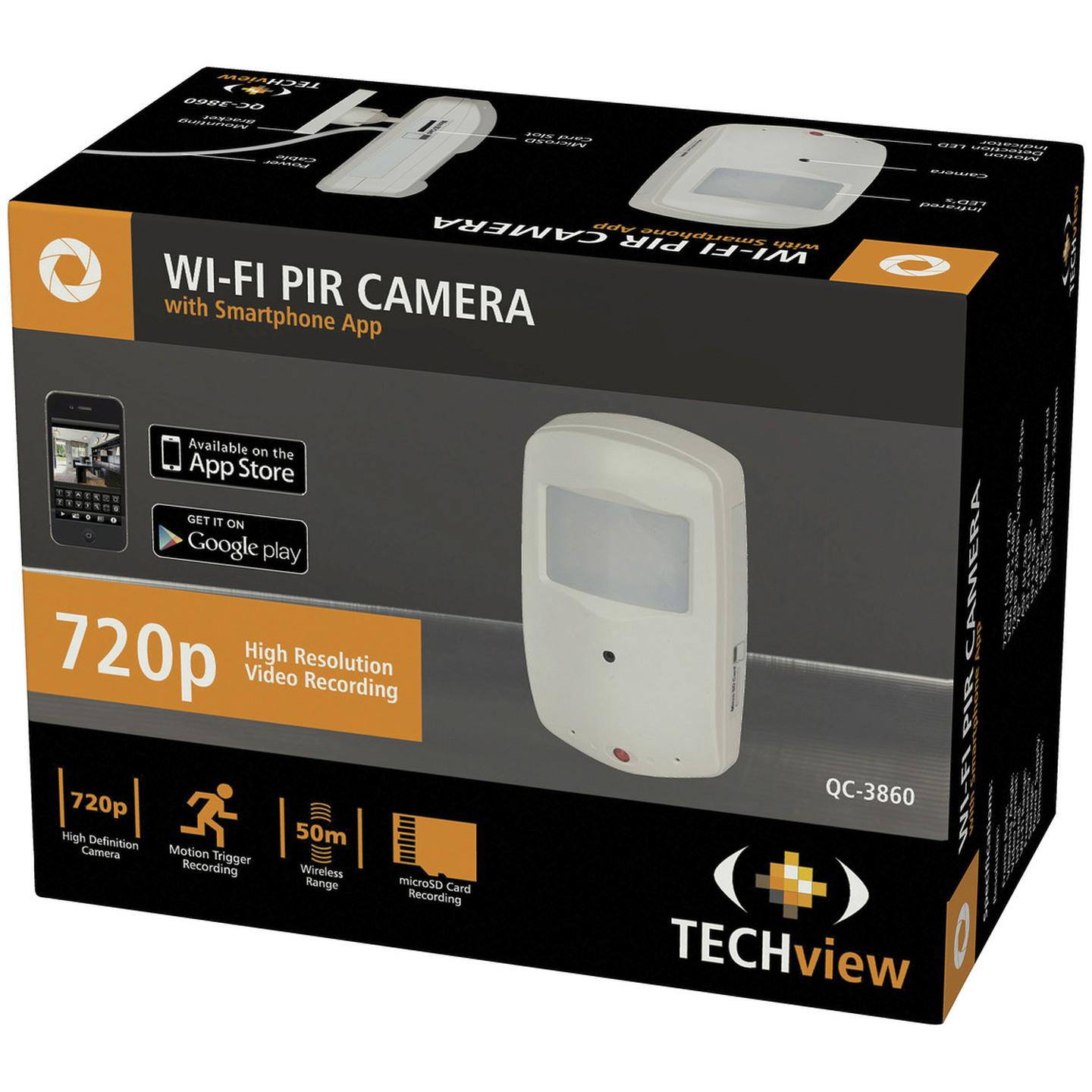 720p High Definition PIR Pinhole Wi-Fi Camera