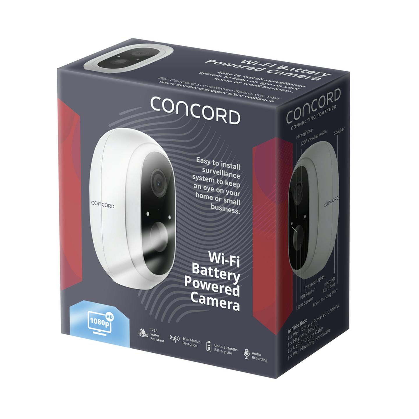 Concord Wi-Fi Battery Powered Camera