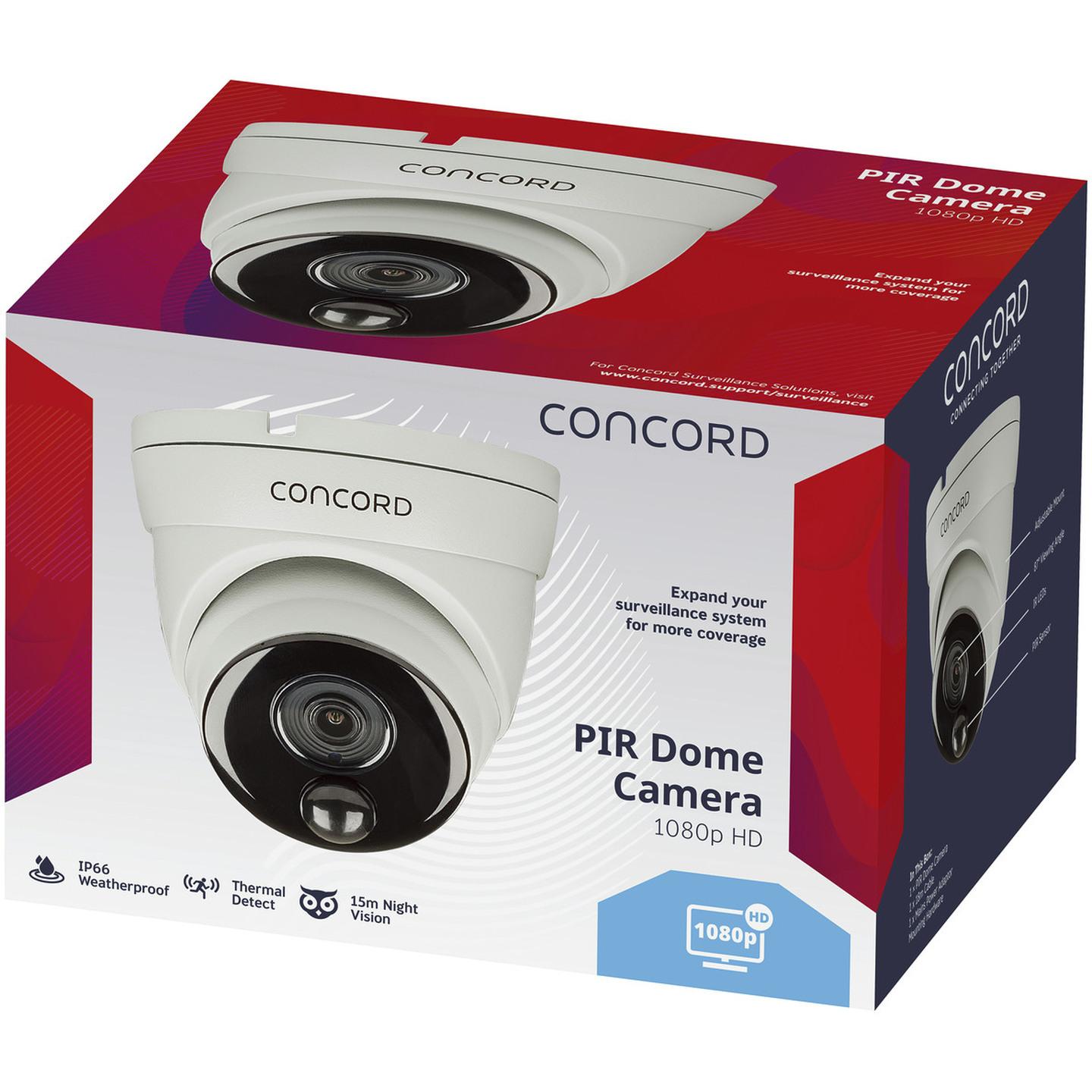Concord AHD 1080p PIR Dome Camera