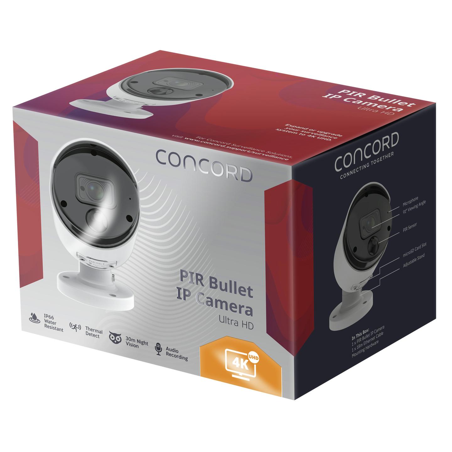 Concord 4K PIR Bullet IP Camera