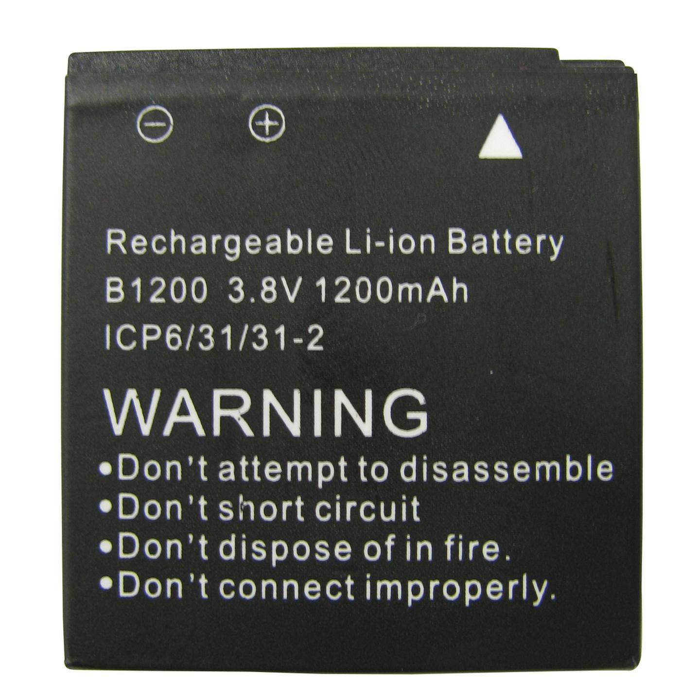 Spare Li-Ion Battery for QC8028 Wi-Fi Sports Camera