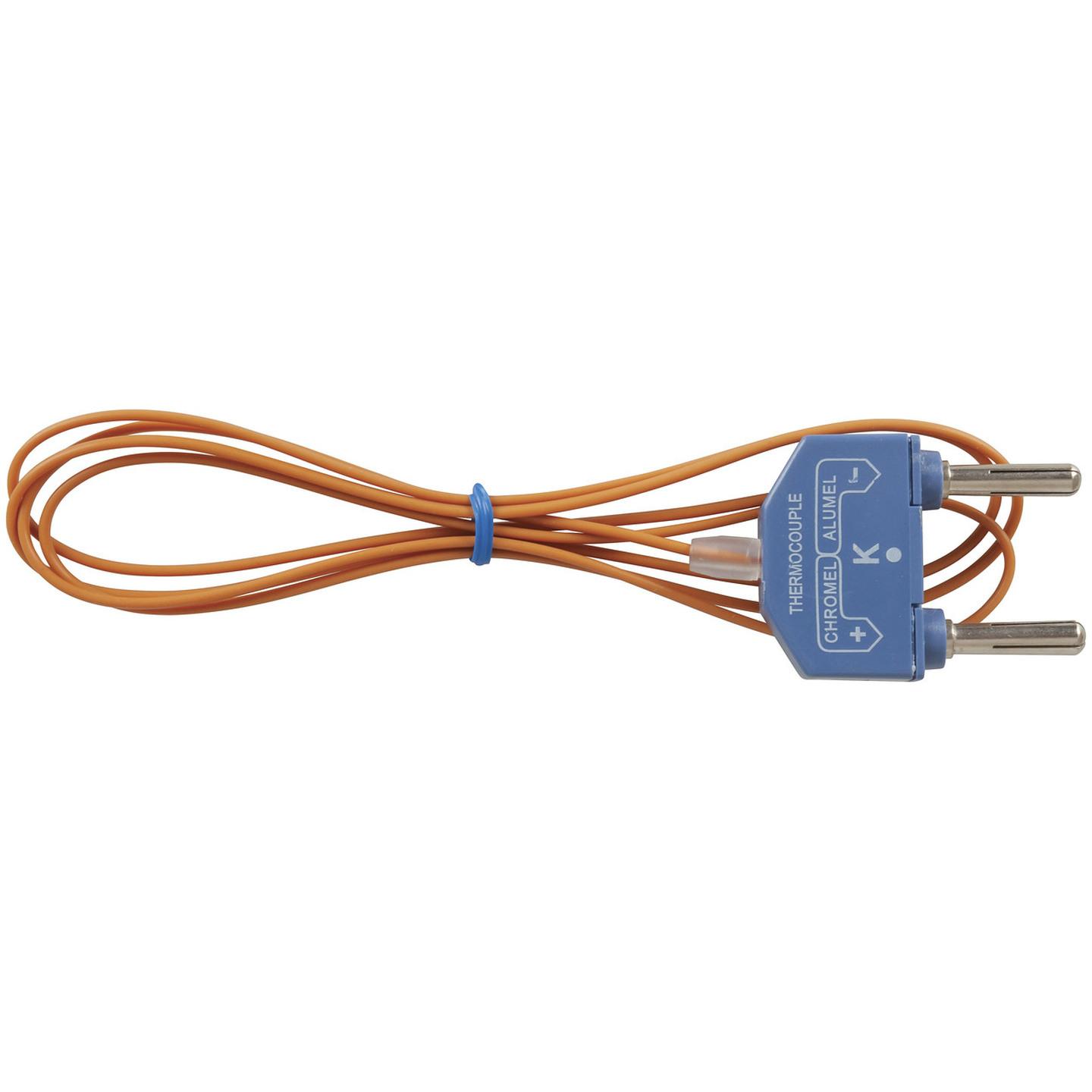 Wire Type Thermocouple with Twin Banana Plugs