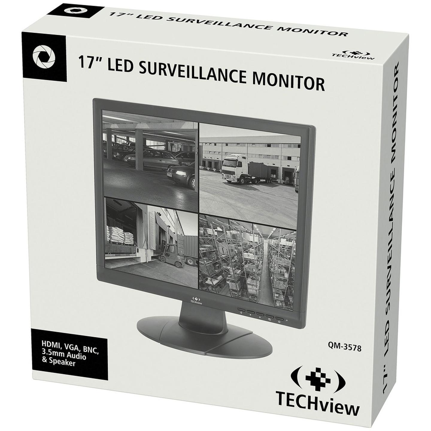 17 LED Surveillance Monitor