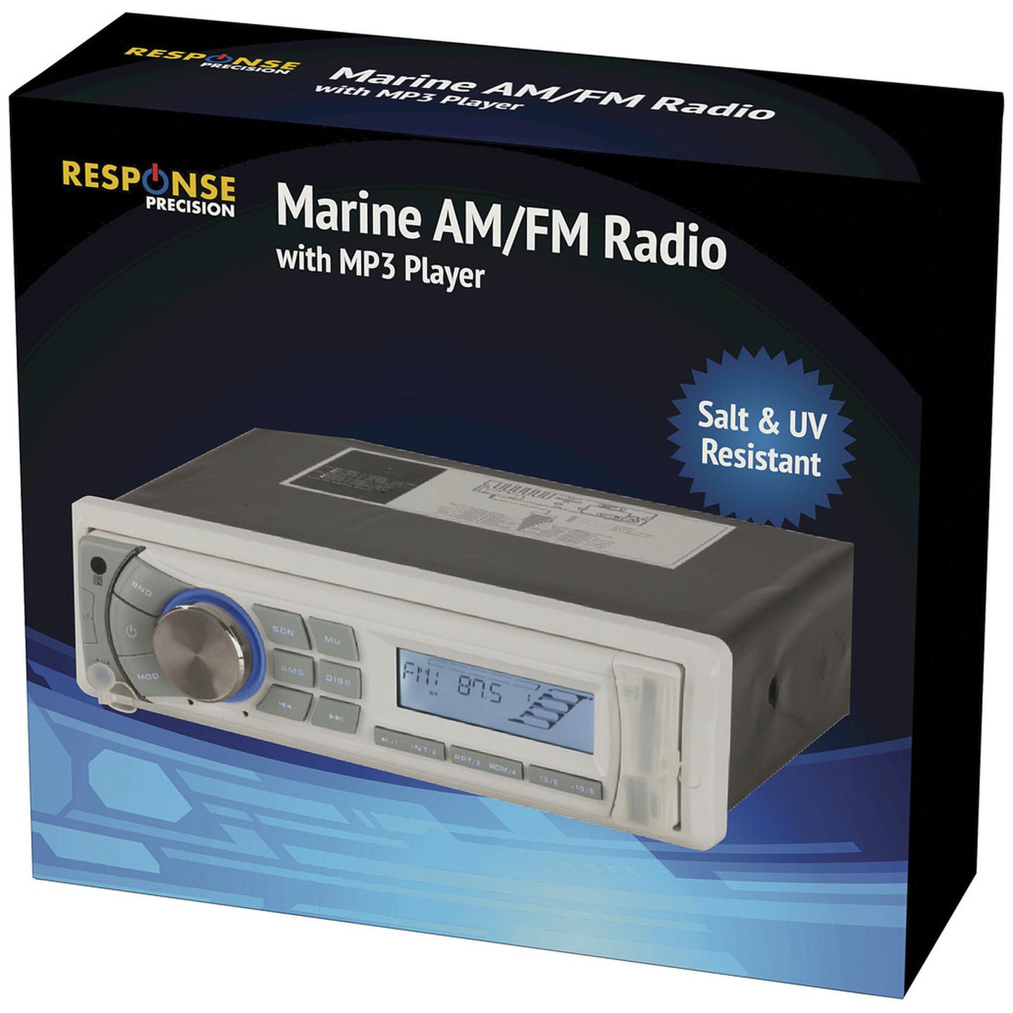 Marine AM/FM Radio with MP3 Player